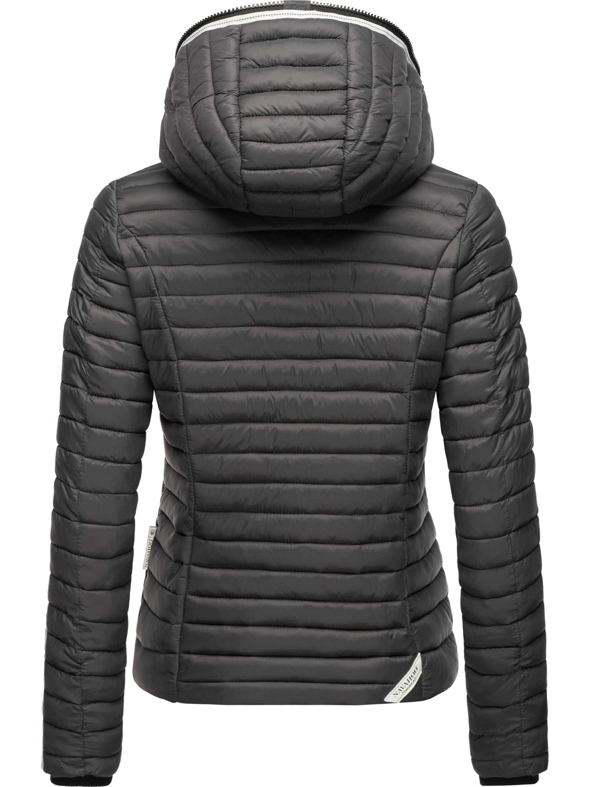 Navahoo Steppjacke »Übergangsjacke Kimuk Prc«, mit Kapuze, leichte Übergangsjacke mit Kapuze