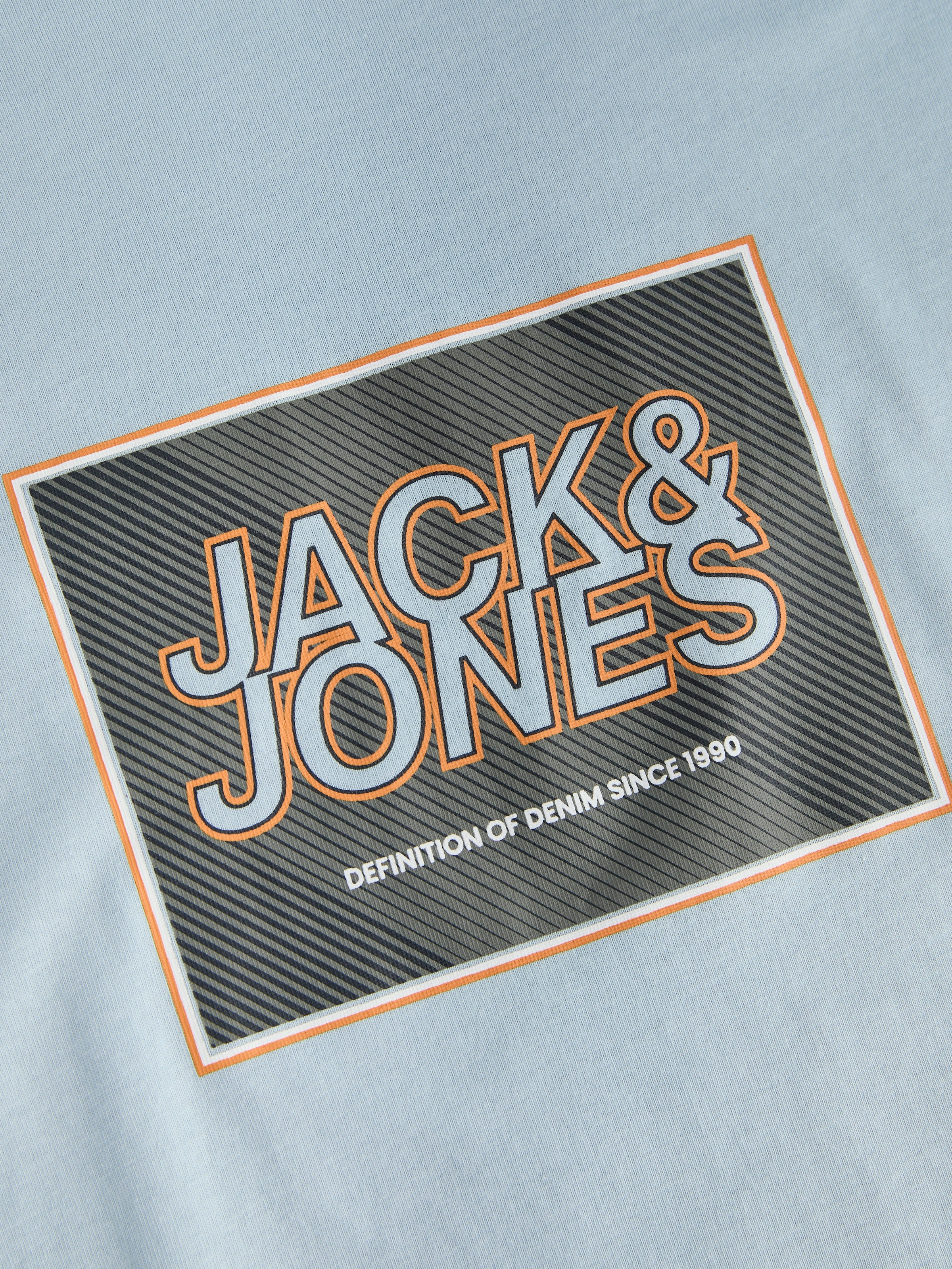 Jack & Jones Rundhalsshirt »JJRAIN TEE SS CREW NECK«