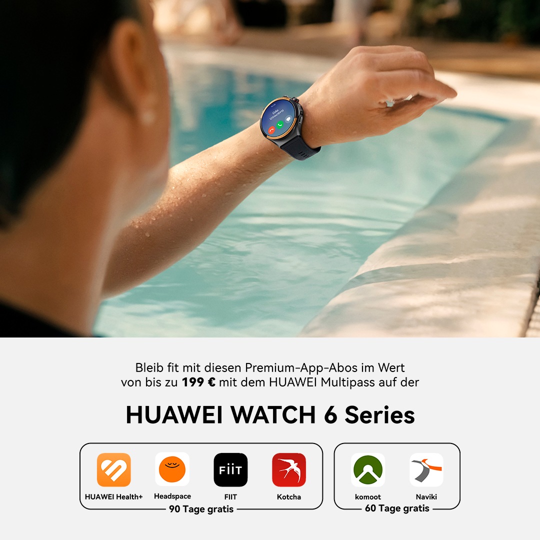 Huawei Smartwatch »Watch 6 Pro Space Edition 46mm«(/ 1,5 ″) Harmony OS