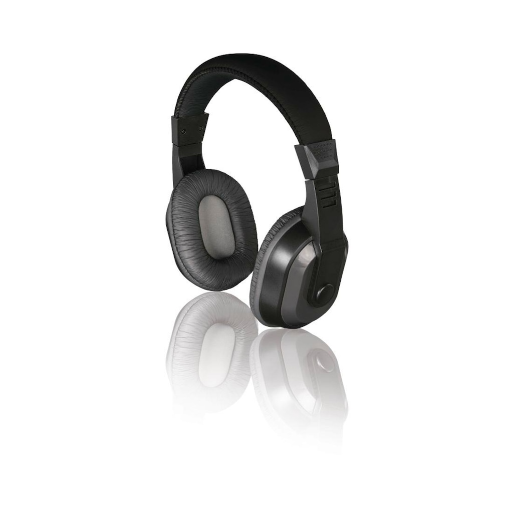 Thomson Over-Ear-Kopfhörer »Kopfhörer Over Ear mit passiver Geräuschreduzierung, schwarz«, Geräuschisolierung