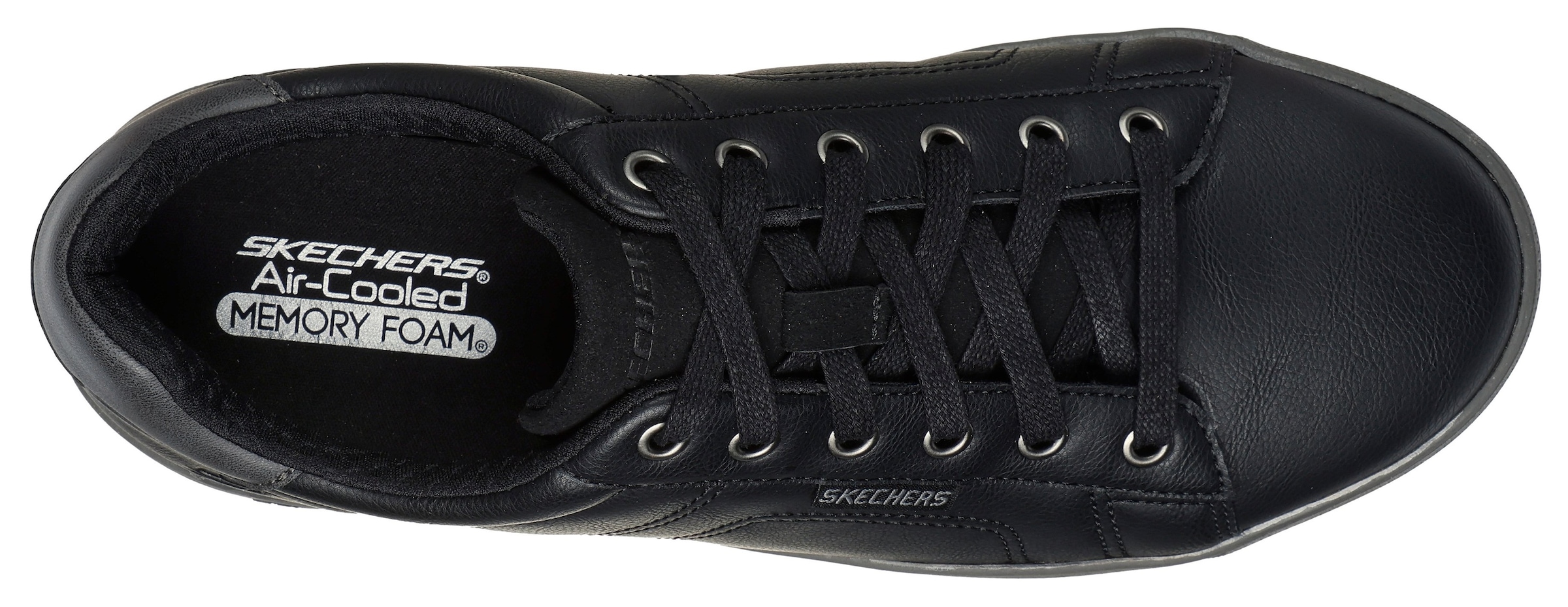 Skechers Sneaker »CAVELL«  , Freizeitschuh, Slipper, Schnürschuh mit Air-Cooled Memory Foam