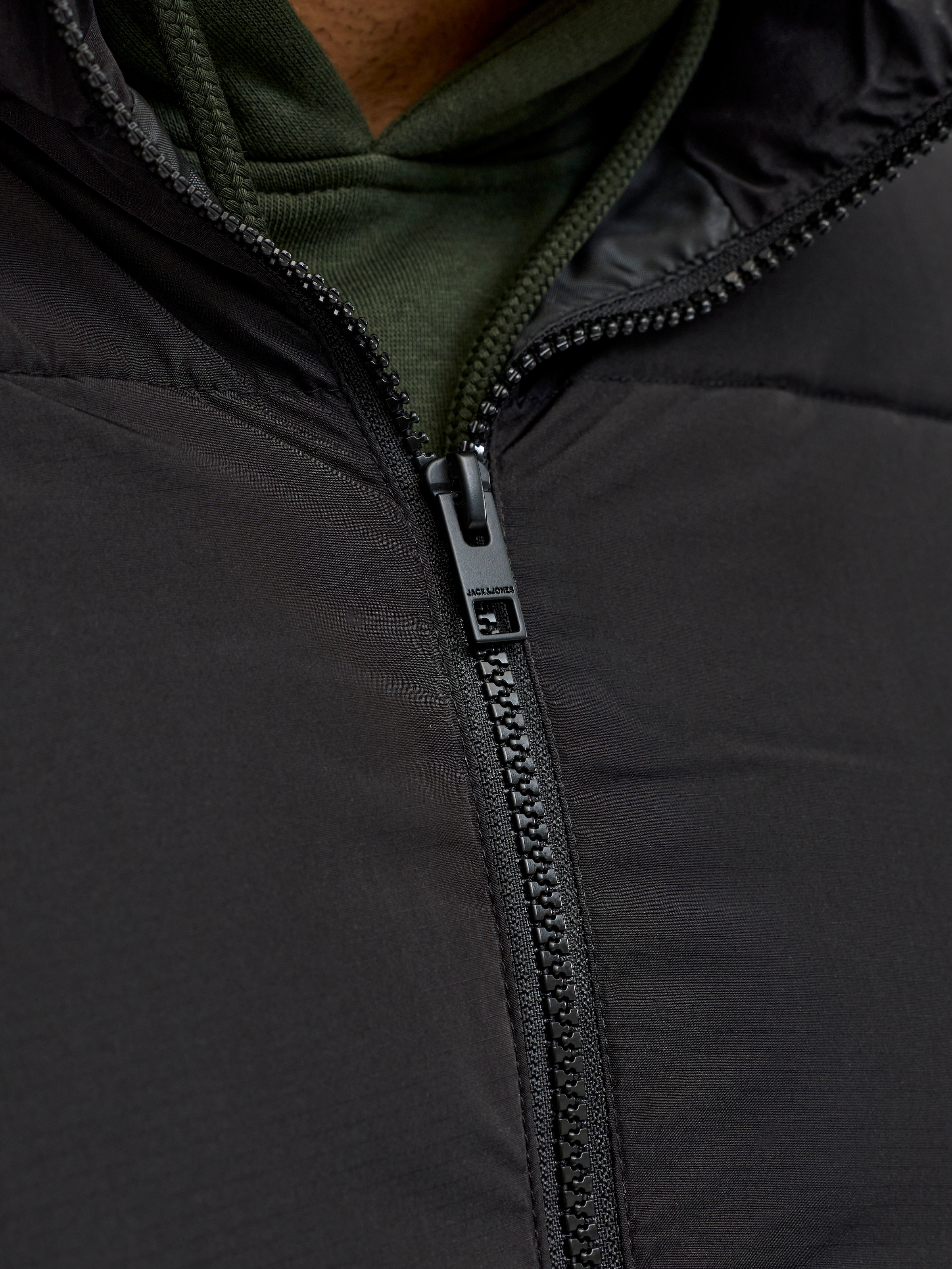 Jack & Jones PlusSize Steppjacke »JJMAZE PUFFER COLLAR PLS« ohne Kapuze