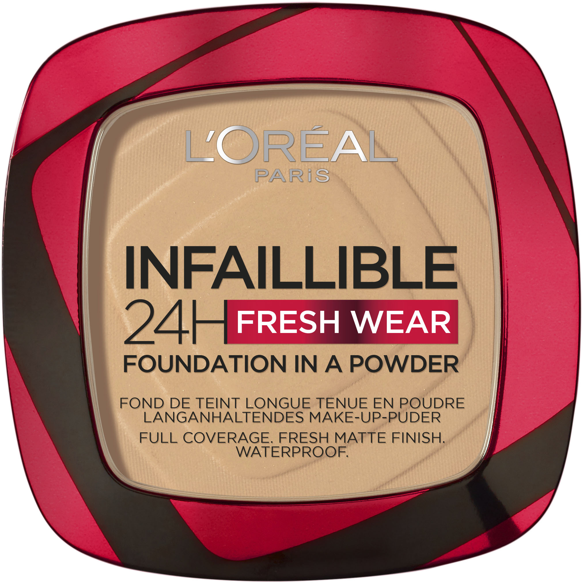 L'oréal Paris Damen Puder »Infaillible 24H Fresh Wear« mit langanhaltender Formel in braun