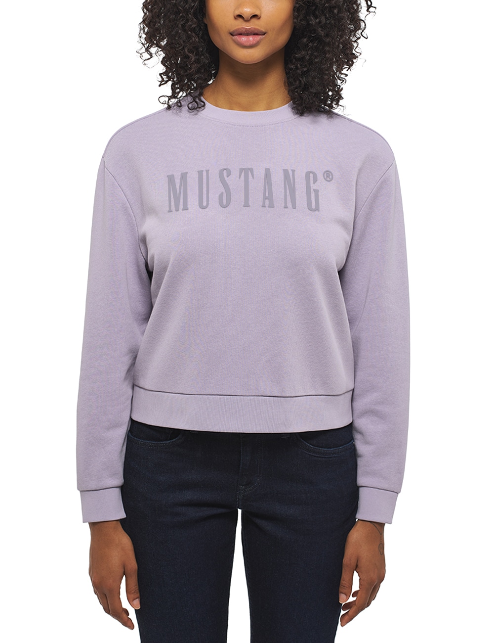 MUSTANG Sweatshirt »Style Bea C Logo Print«