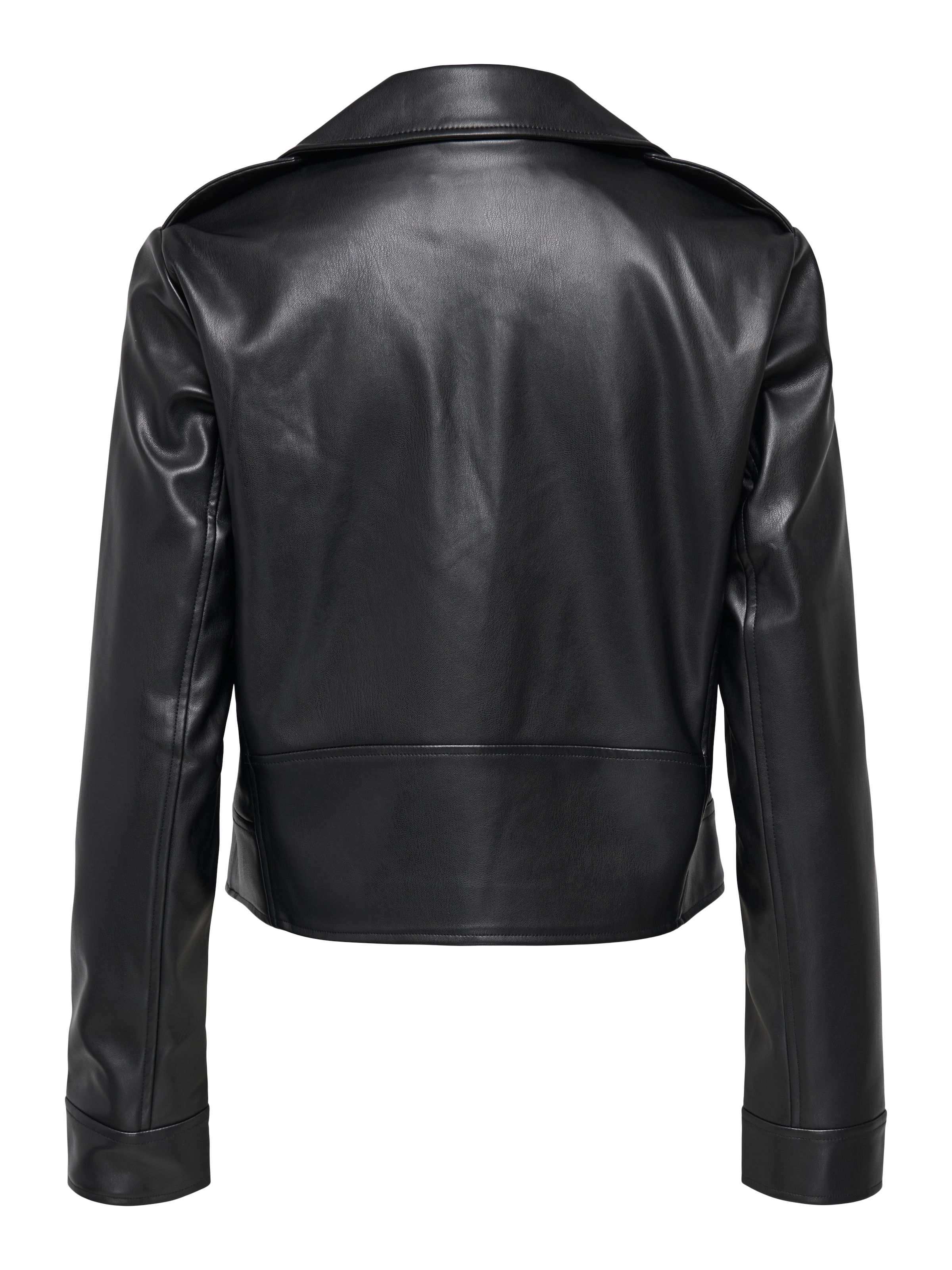 ONLY Lederimitatjacke »ONLCARMEN FAUX LEATHER BIKER CC OTW« mit asymmetrischem Reißverschluss
