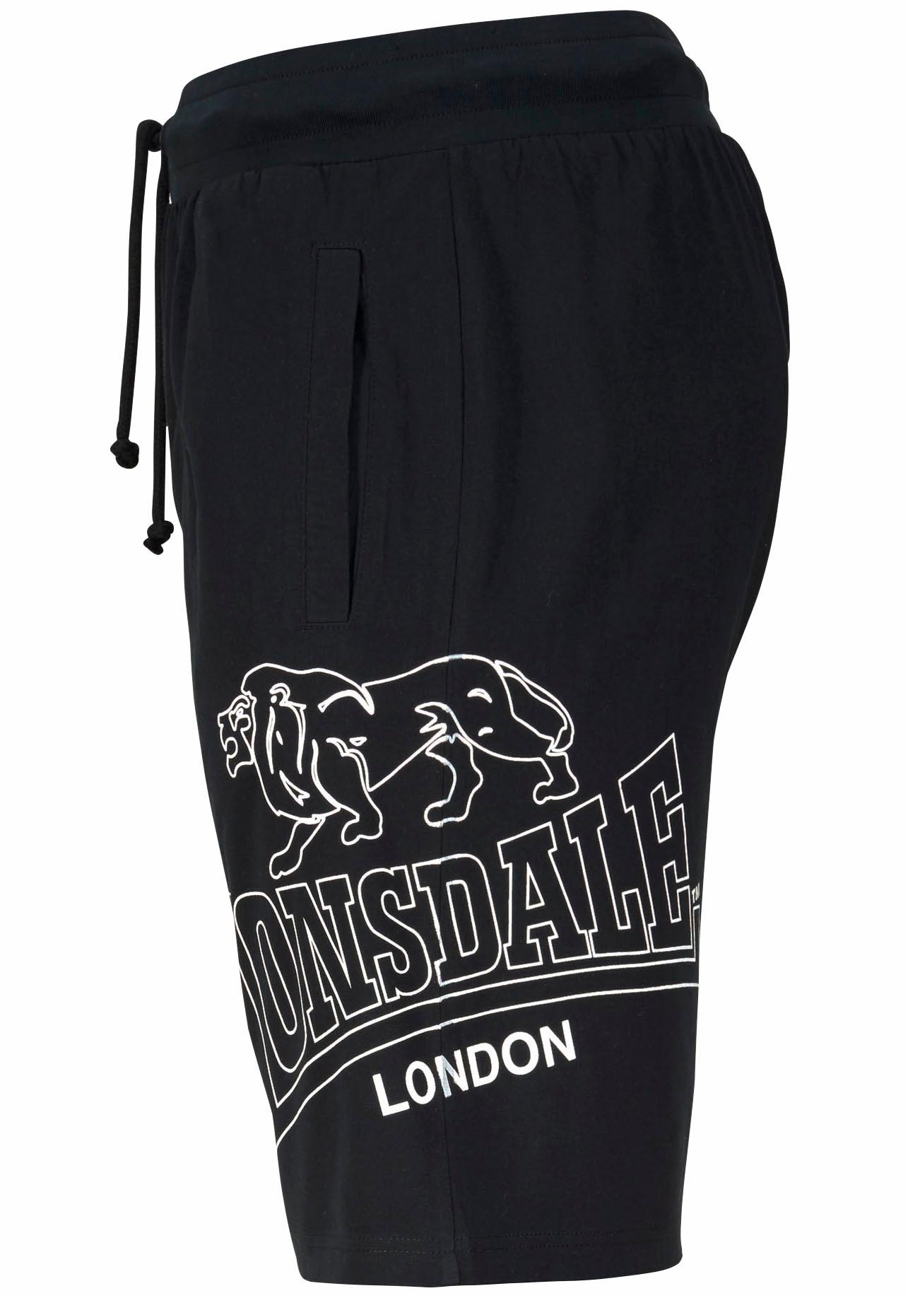 Lonsdale Jogginghose »und Shorts als Set«, (Set), Set: Jogginghose und Shorts