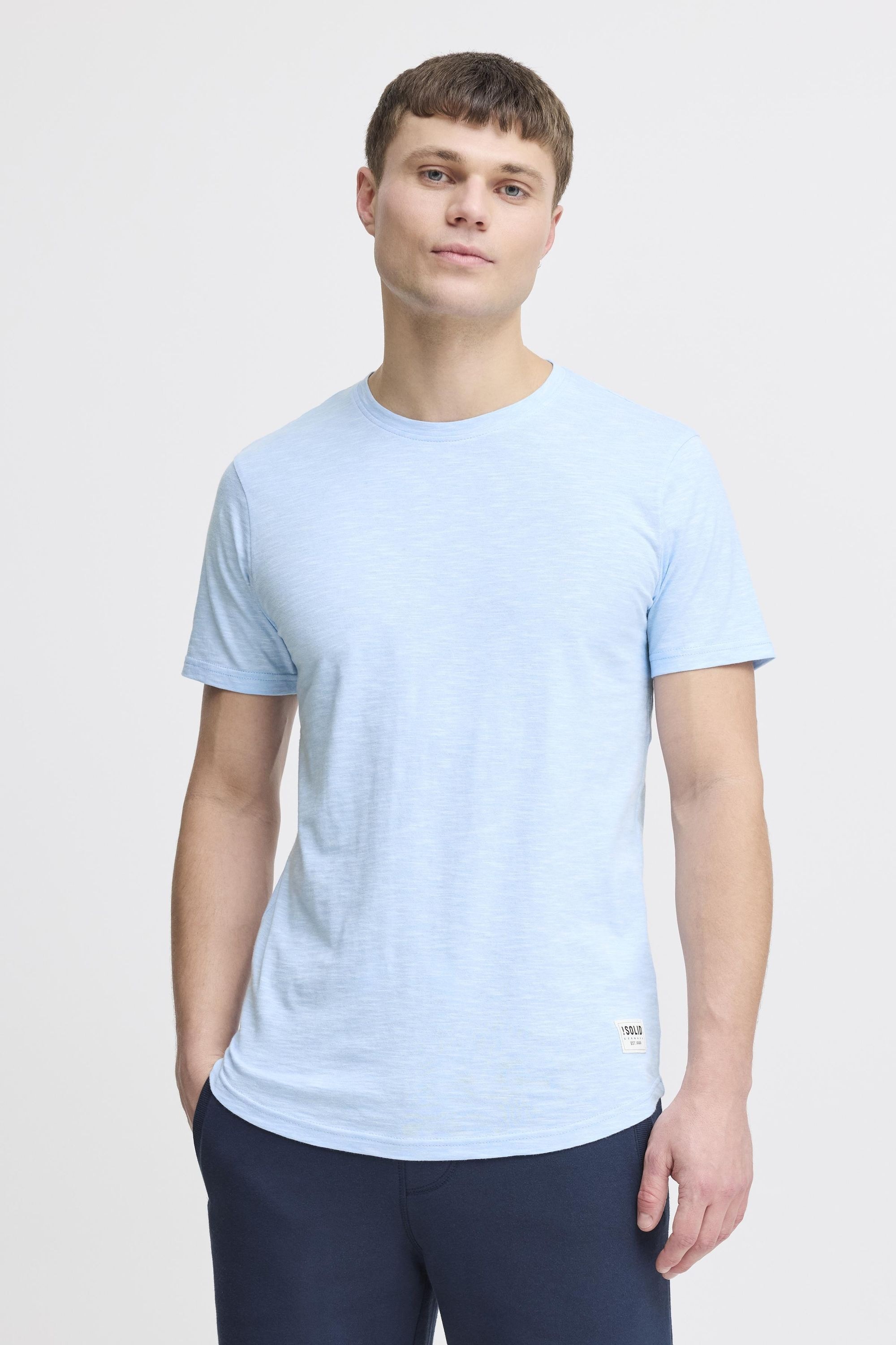 !Solid Rundhalsshirt »Rundhalsshirt SDFigos«