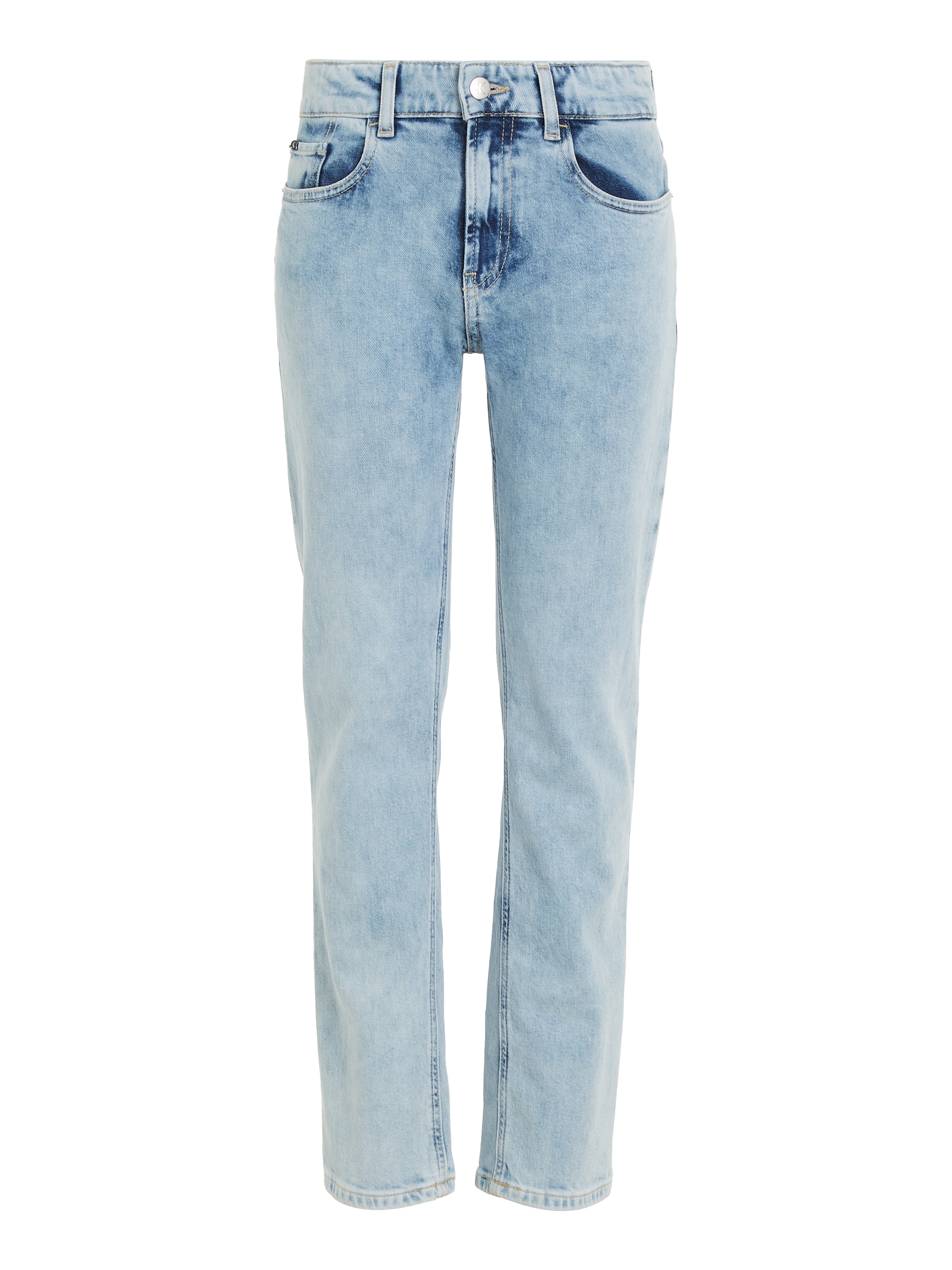 Calvin Klein Jeans Straight-Jeans »REG. STRAIGHT OPTIC LIGHT BLUE«, für  Kinder bis 16 Jahre bestellen bei OTTO