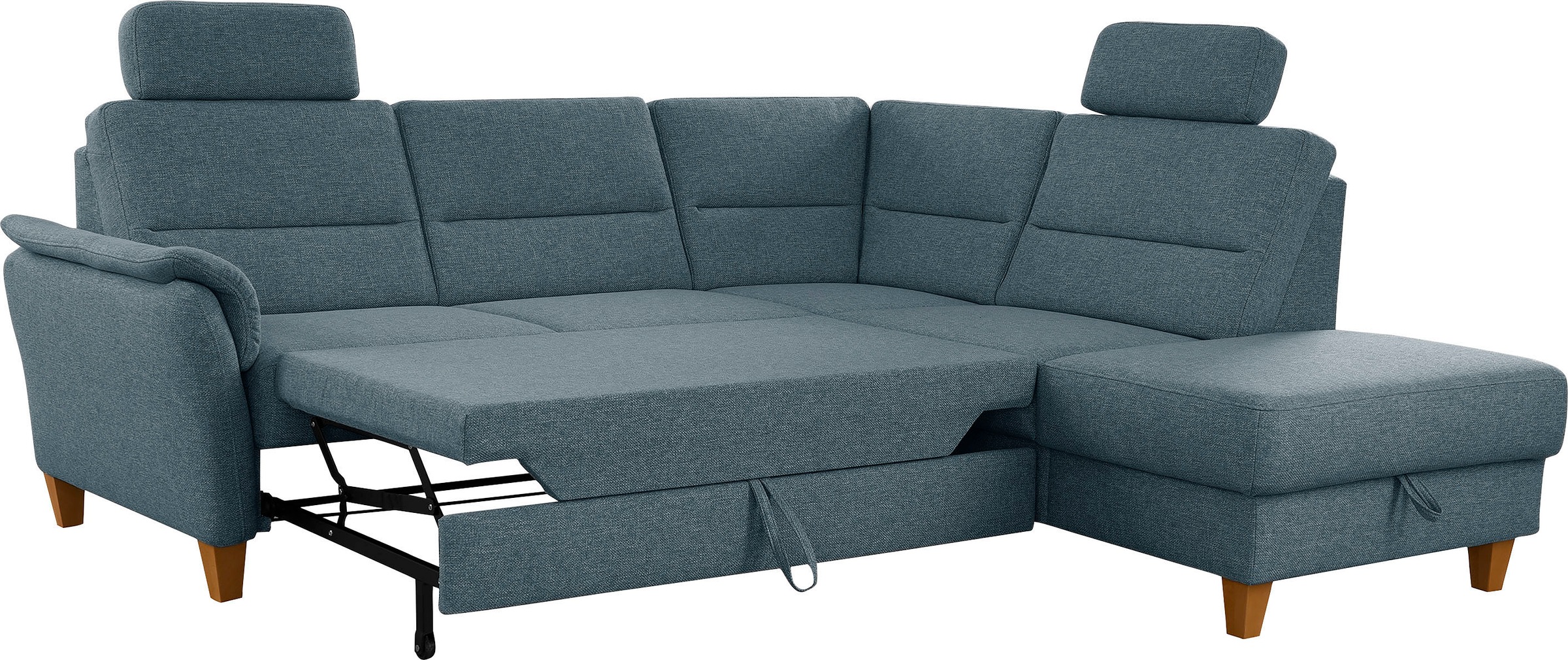 Home affaire Ecksofa »Palmera L-Form«, Federkern, wahlweise mit Bettfunktion und mit/ohne Stauraum