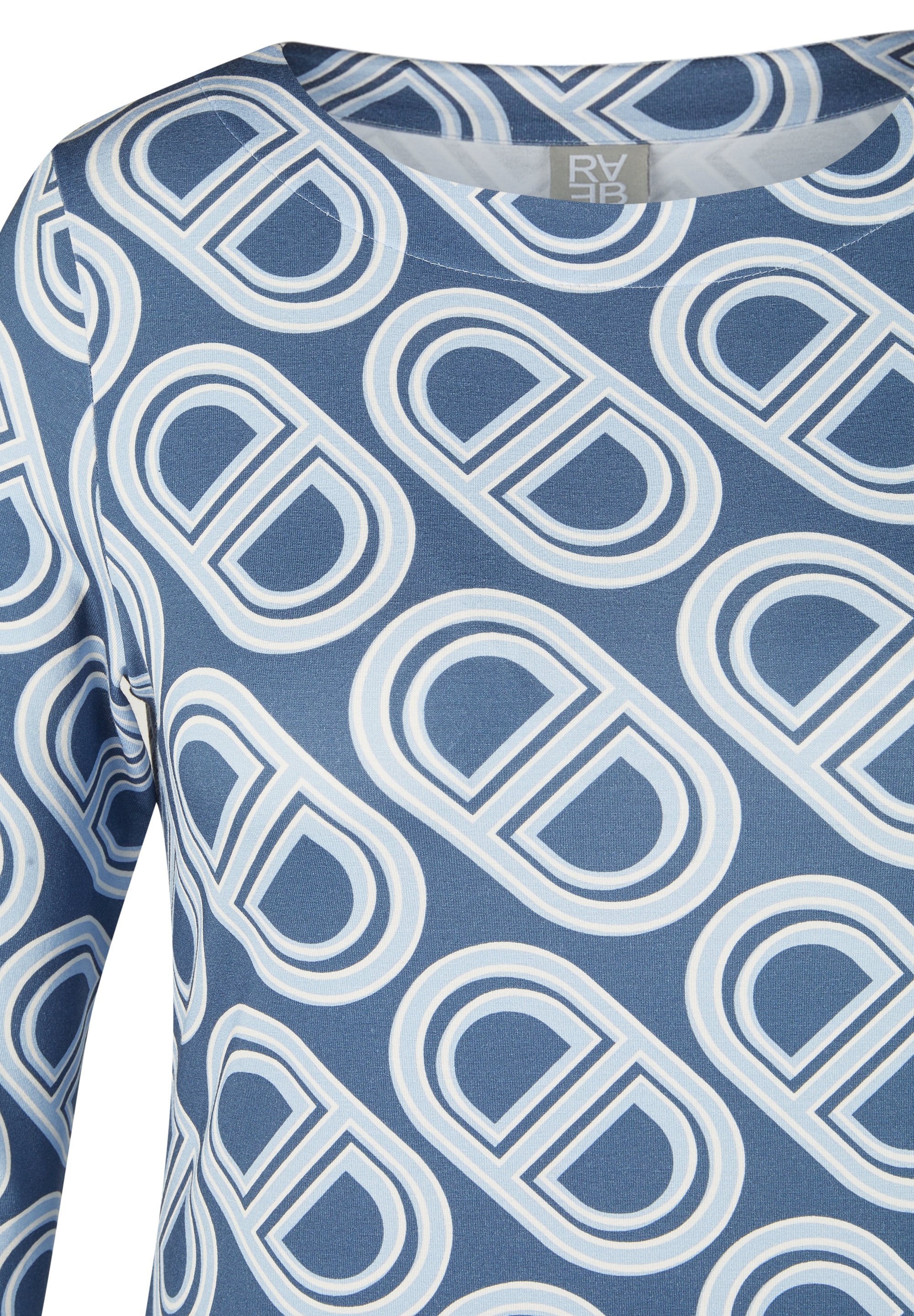 Rabe 3/4-Arm-Shirt, mit All-Over Print