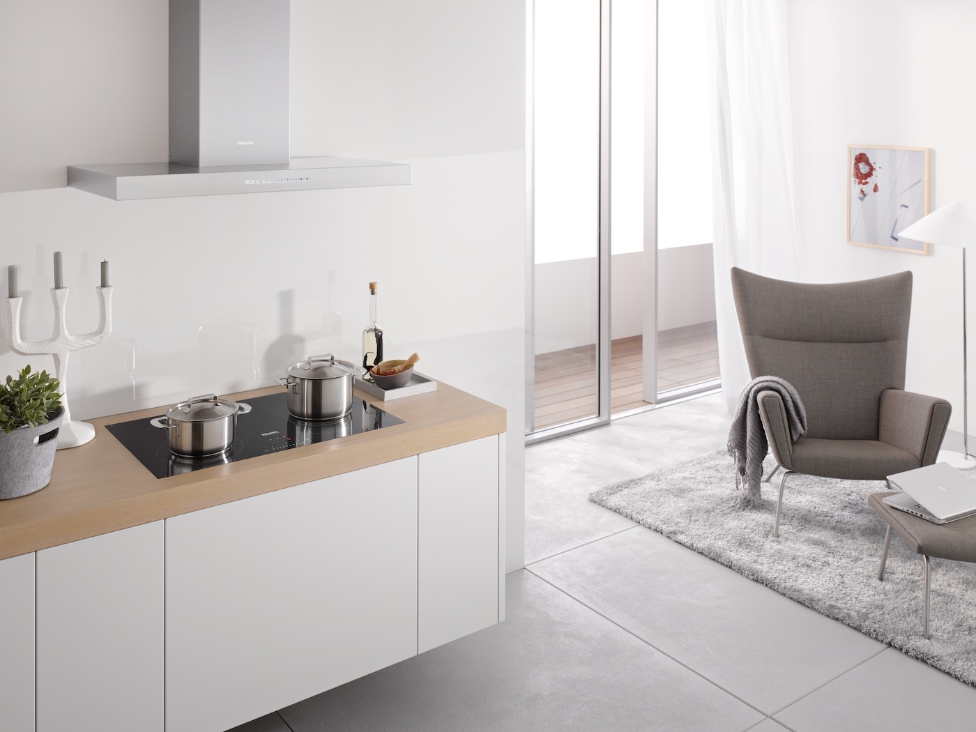 Miele Wandhaube »Puristic Plus Edelstahl«