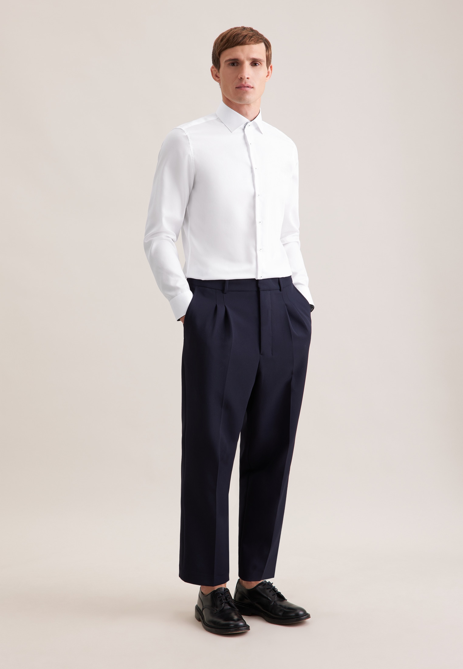 seidensticker Businesshemd »Schwarze Rose« X-Slim 1/1 Kentkragen Uni