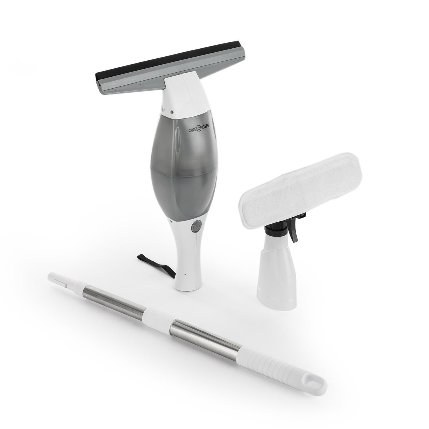 ONECONCEPT Elektrischer Fensterreiniger Fenstersauger Fensterwischer 10W »Swoop«