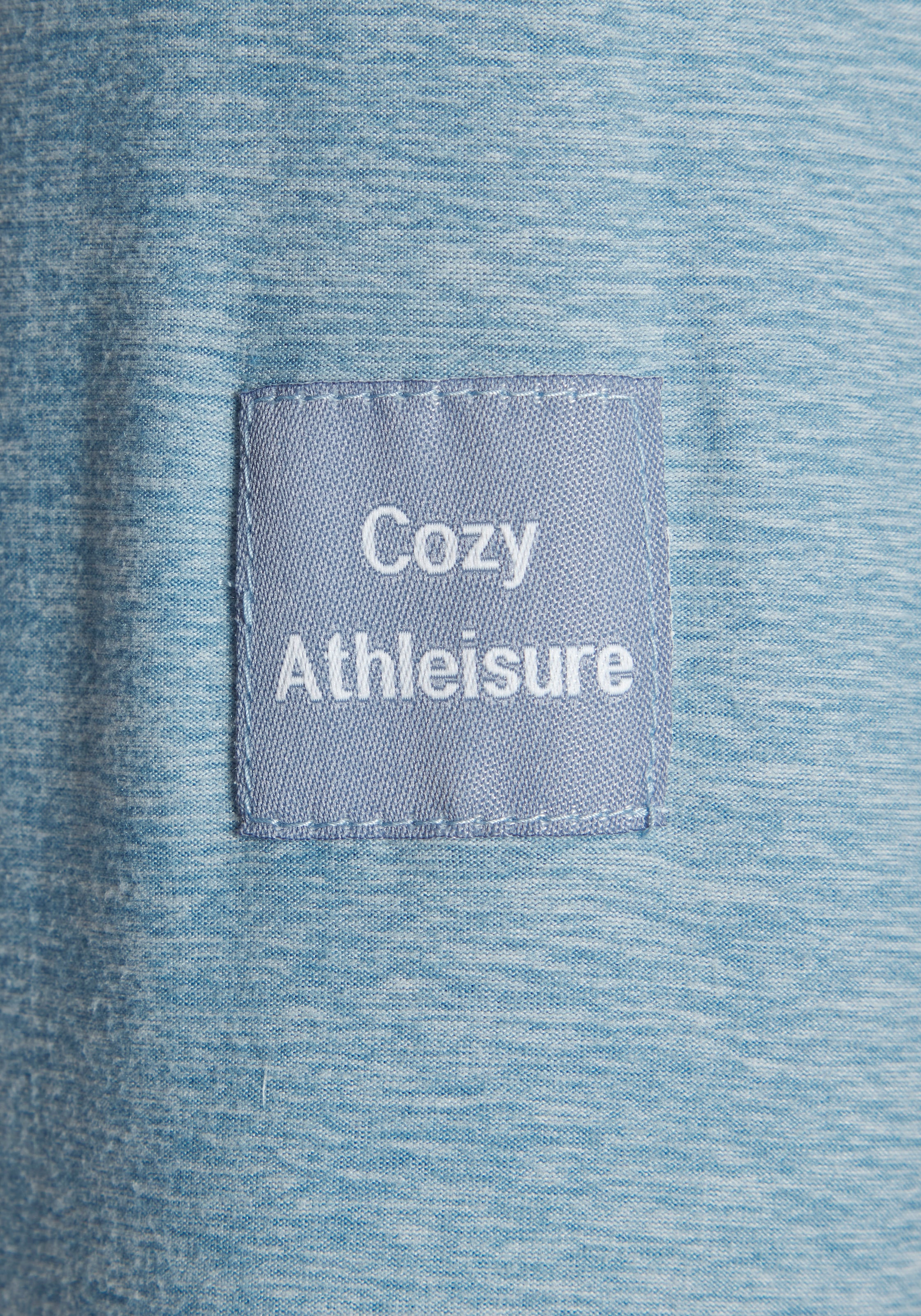 Vivance active Funktions-Kapuzensweatjacke mit Teilungsnähten und geteilte Kängurutasche