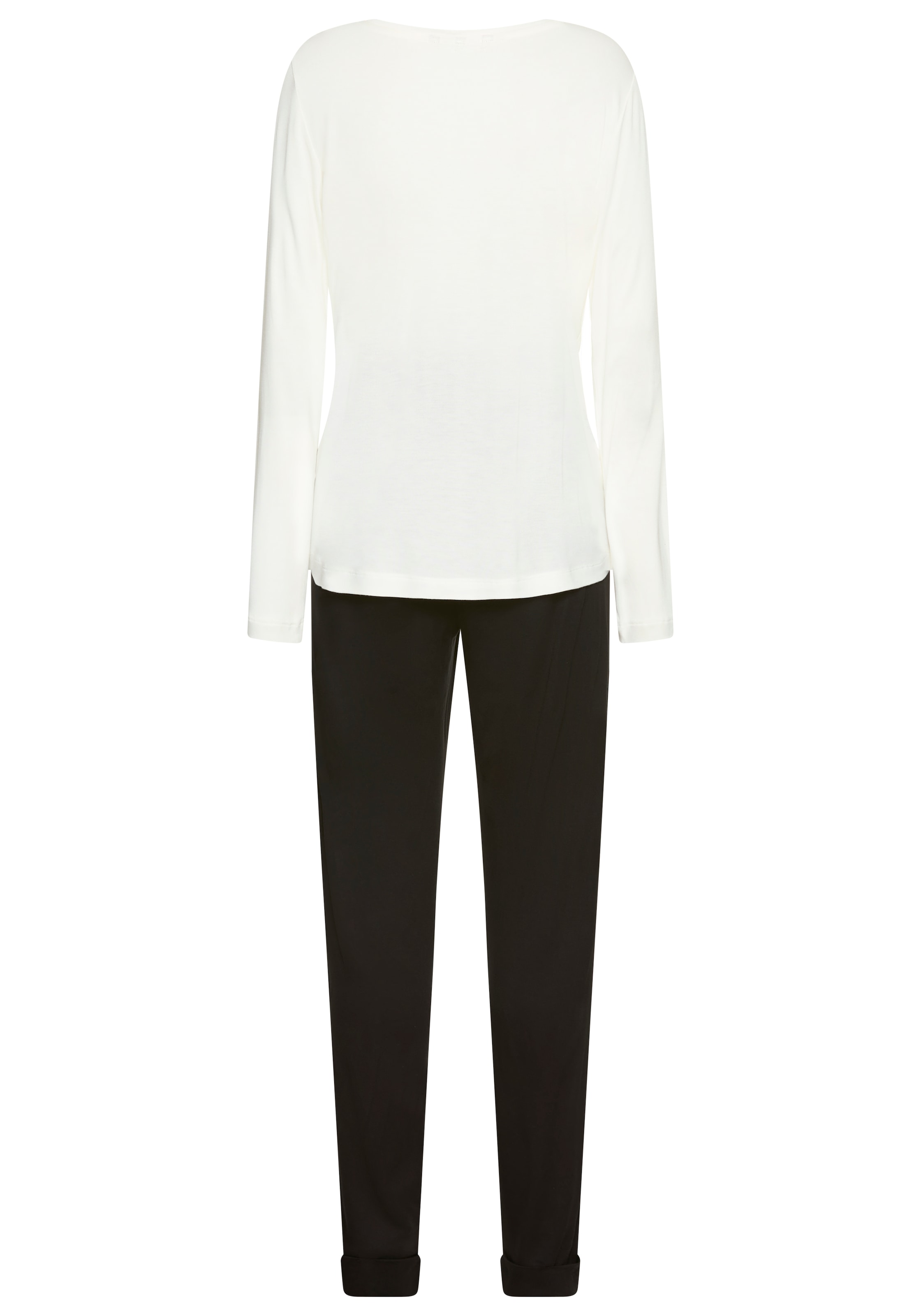 French Connection Pyjama 2 im zeitlosen Schwarz-Weiß-Look