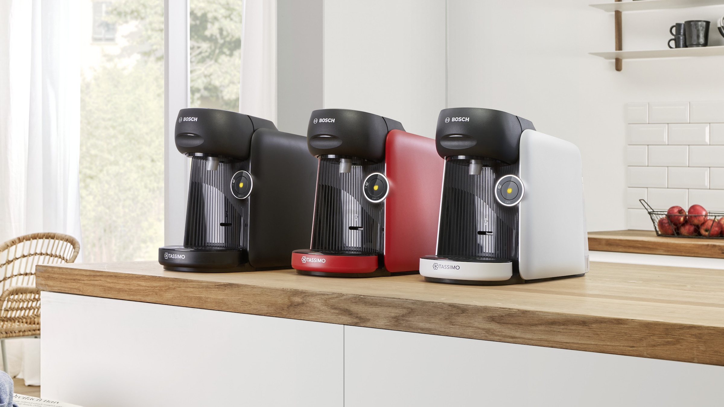 TASSIMO Kapselmaschine »TAS164E«, One-Touch Bedienung, über 70 Getränke, nachhaltig, weiß/schwarz