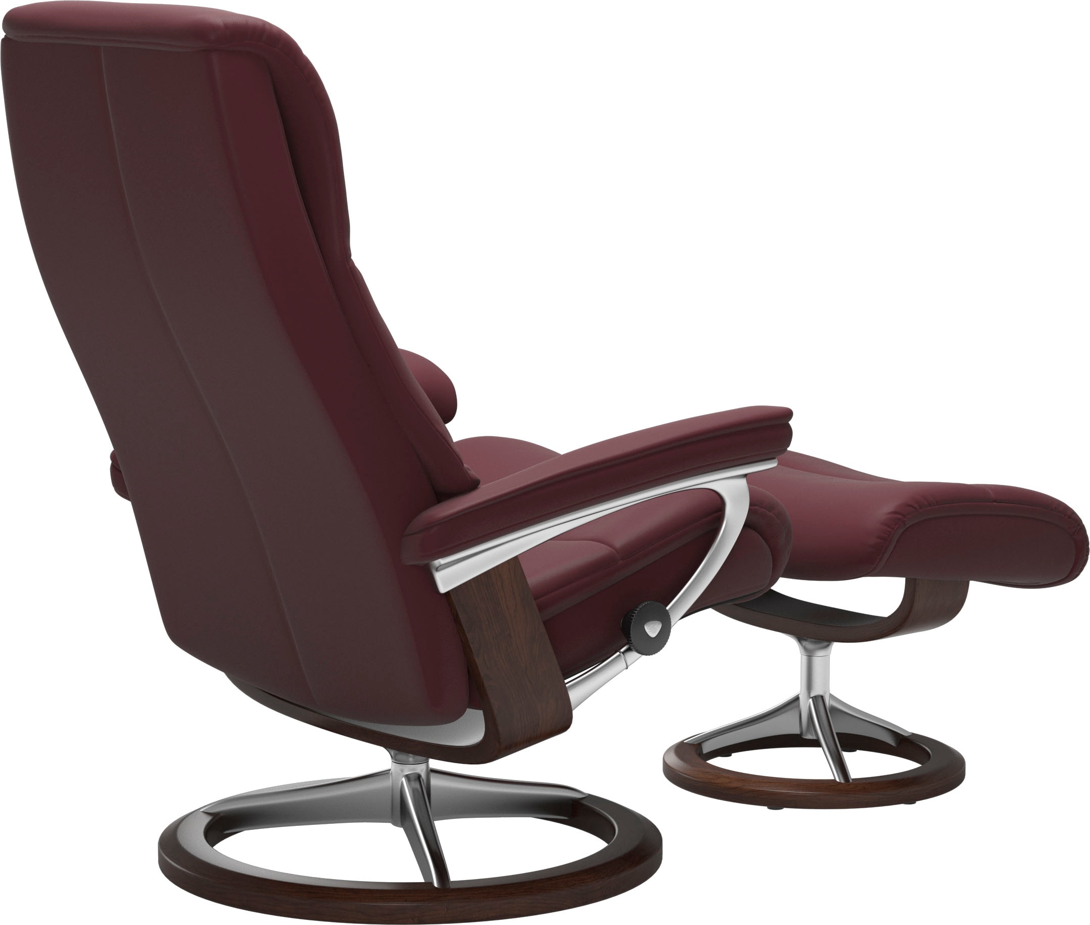 Stressless® Relaxsessel »View« mit Signature Base, Größe M,Gestell Braun