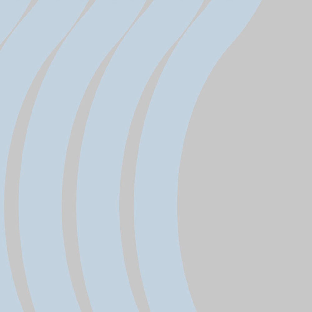 Komar Fototapete »Vlies Fototapete - Lines Mellow grey-bleu - Größe 500 x 280 cm« Motiv | bedruckt glatt