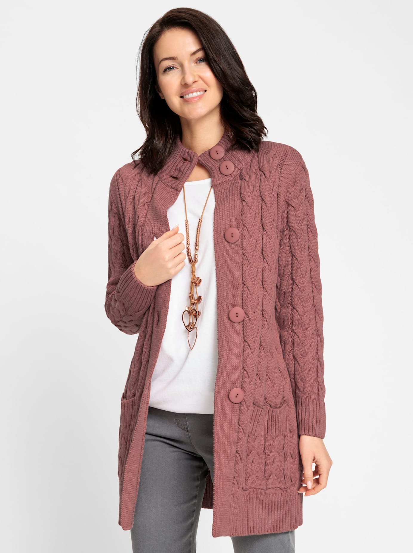 Inspirationen Longstrickjacke