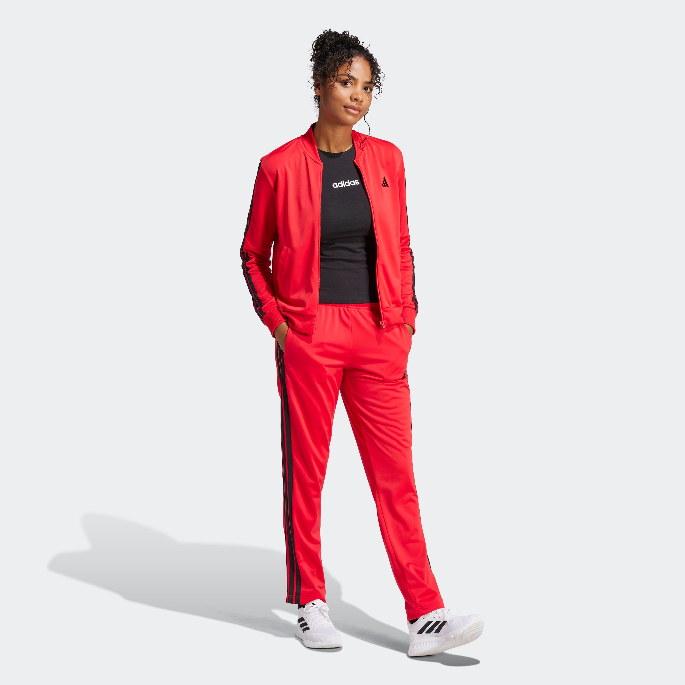 adidas Sportswear Trainingsanzug »W ESS 3S TS«, (2 tlg.)