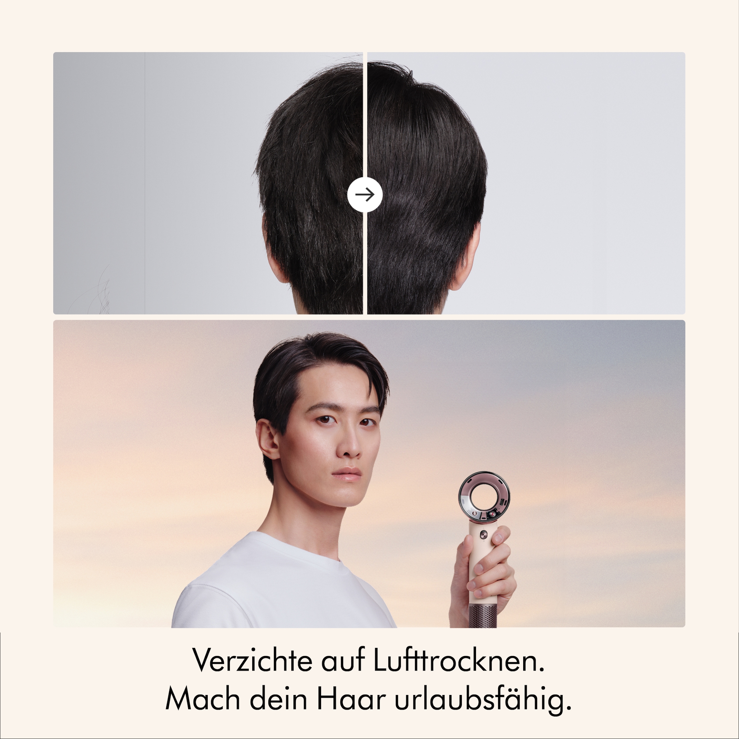 DYSON Haartrockner »Supersonic™ Travel Haartrockner« 1.200 W 1 Aufsätze perfekt für unterwegs, intelligente Temperaturregulierung