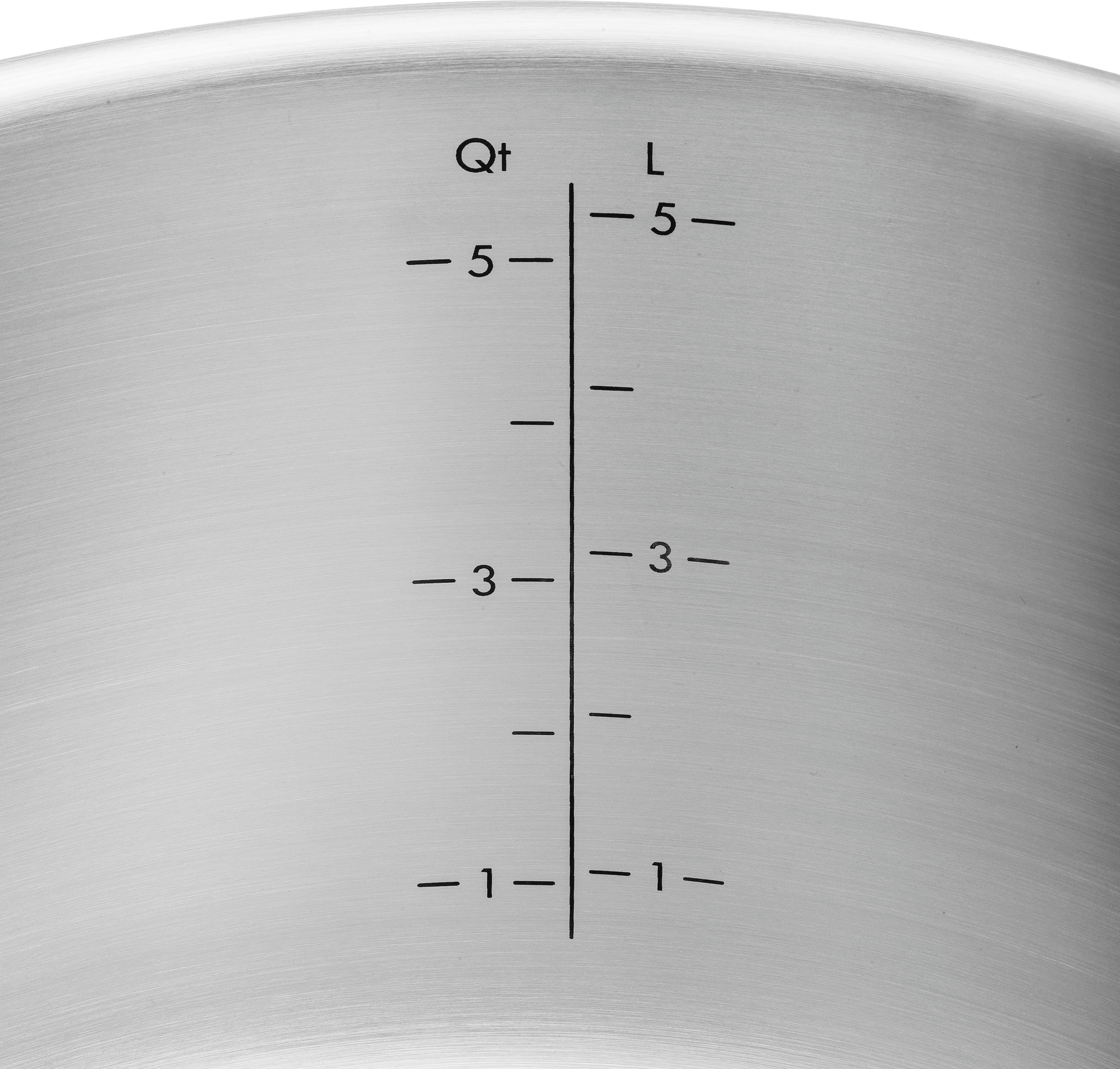 Zwilling Topf-Set »Pure« Set, 3 Kochtöpfe (16, 20 & 24 cm), Bratentopf 20 cm, Stieltopf 16 cm, 5 tlg. tlg. Edelstahl 18/10