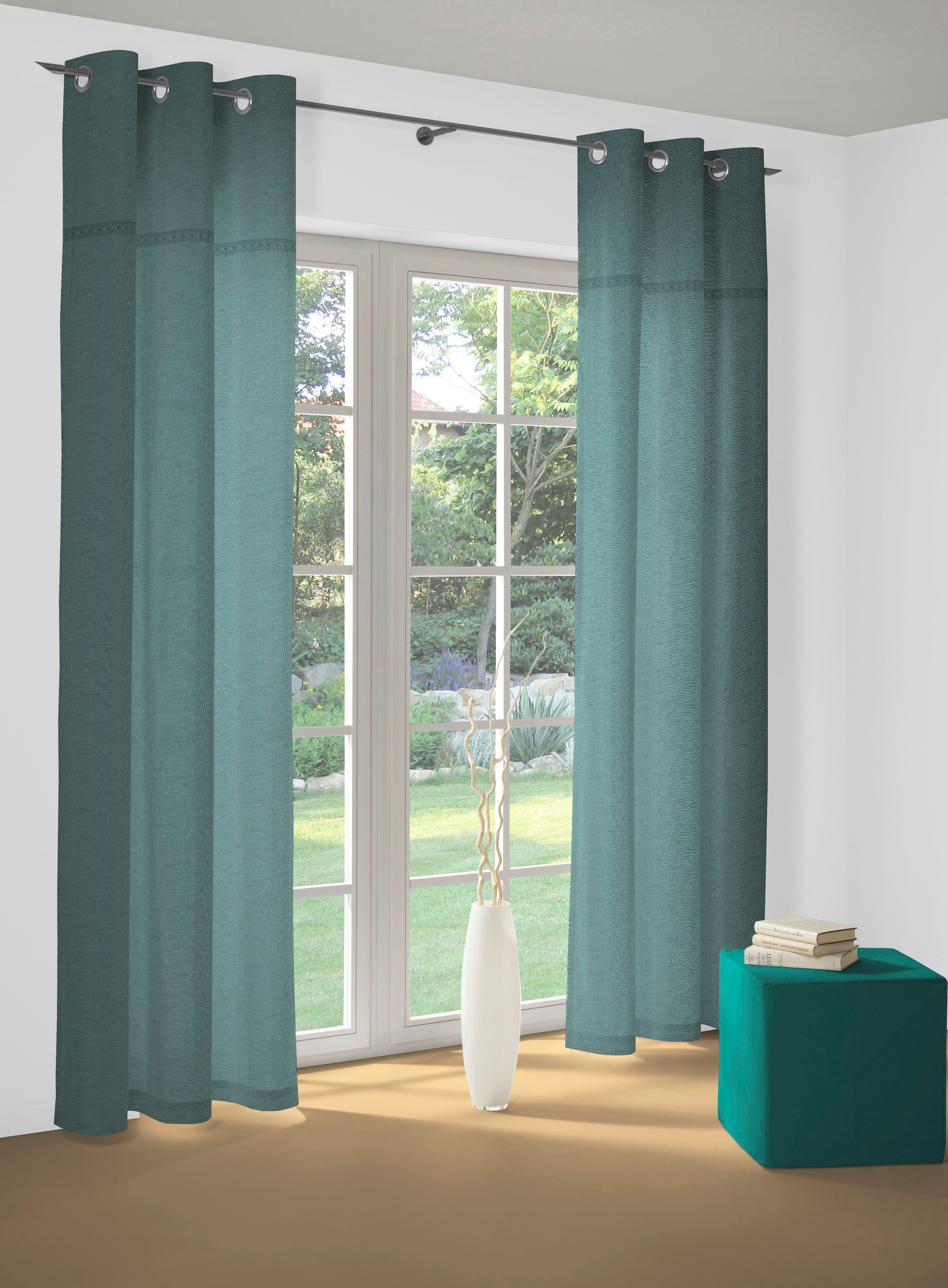 Wirth Vorhang »Wiessee« Ösen 1 Stk. tlg. nach Maß