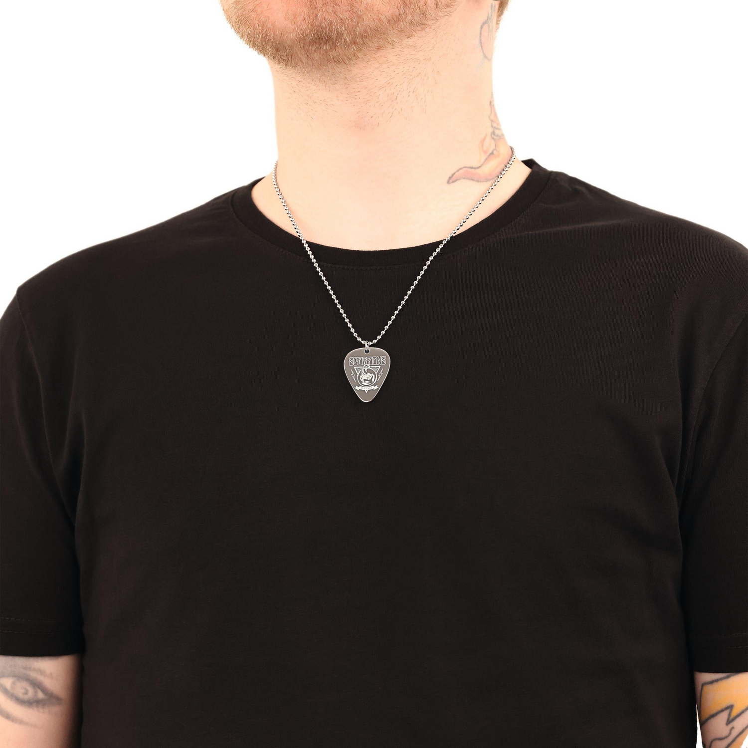 Amor Kette mit Anhänger »Scorpions by Amor, Plektrum«