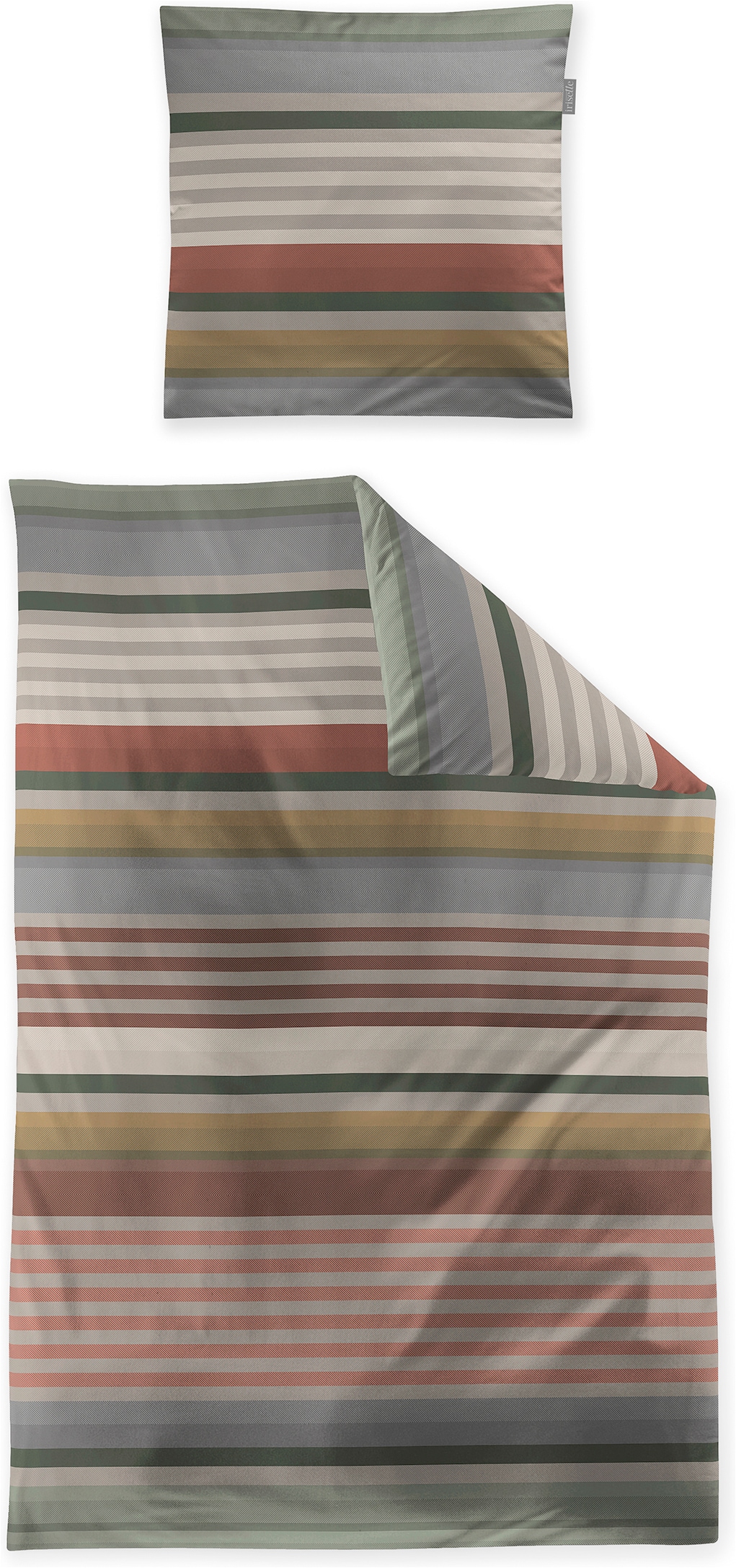 Irisette Bettwäsche »Wave 8678« 2 Mako-Satin, anschmiegsam und atmungsaktiv, Ganzjahresqualität
