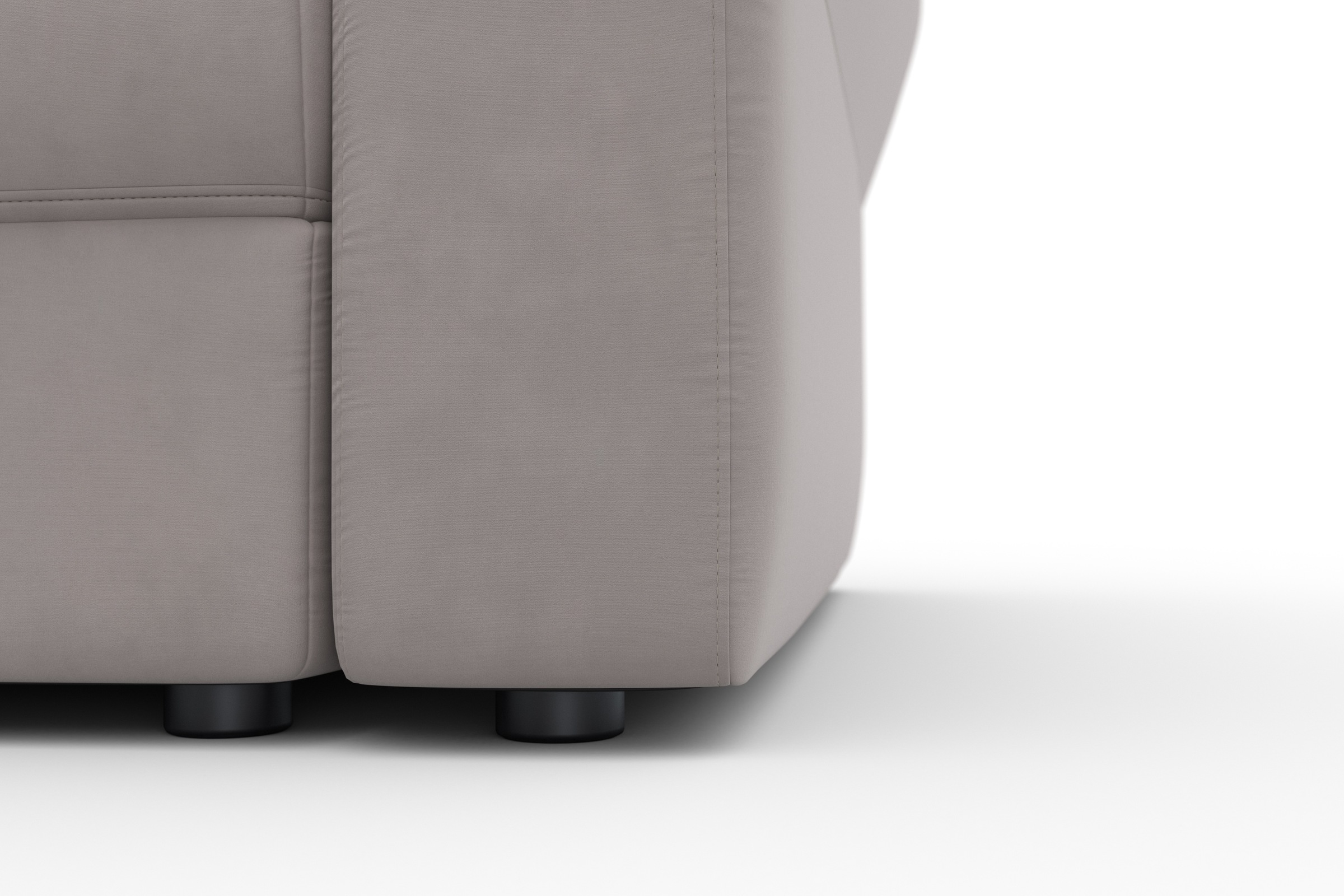 sit&more Ecksofa »Cadabra L-Form«, Breite 243 cm, inklusive Sitztiefenverstellung