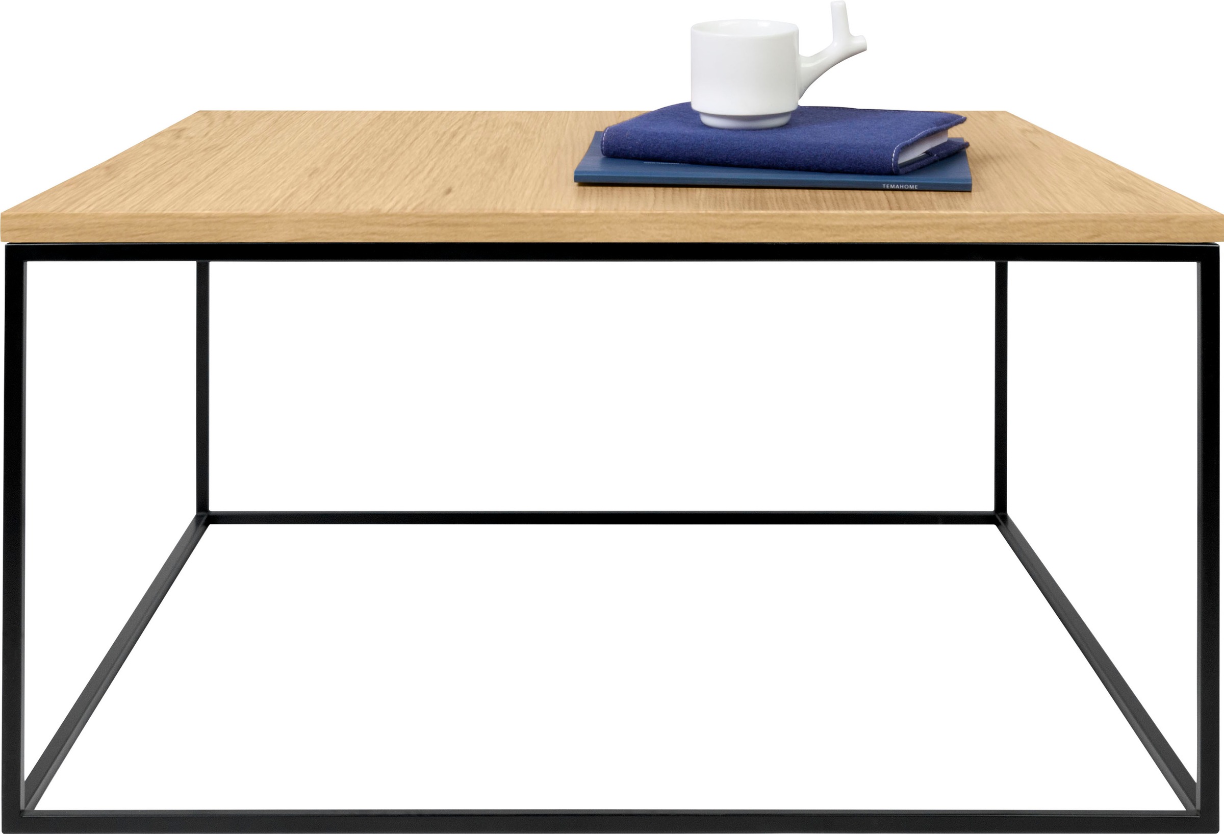 TemaHome Couchtisch »Gleam«, wahlweise aus Marmor oder Holz, Breite 75 cm