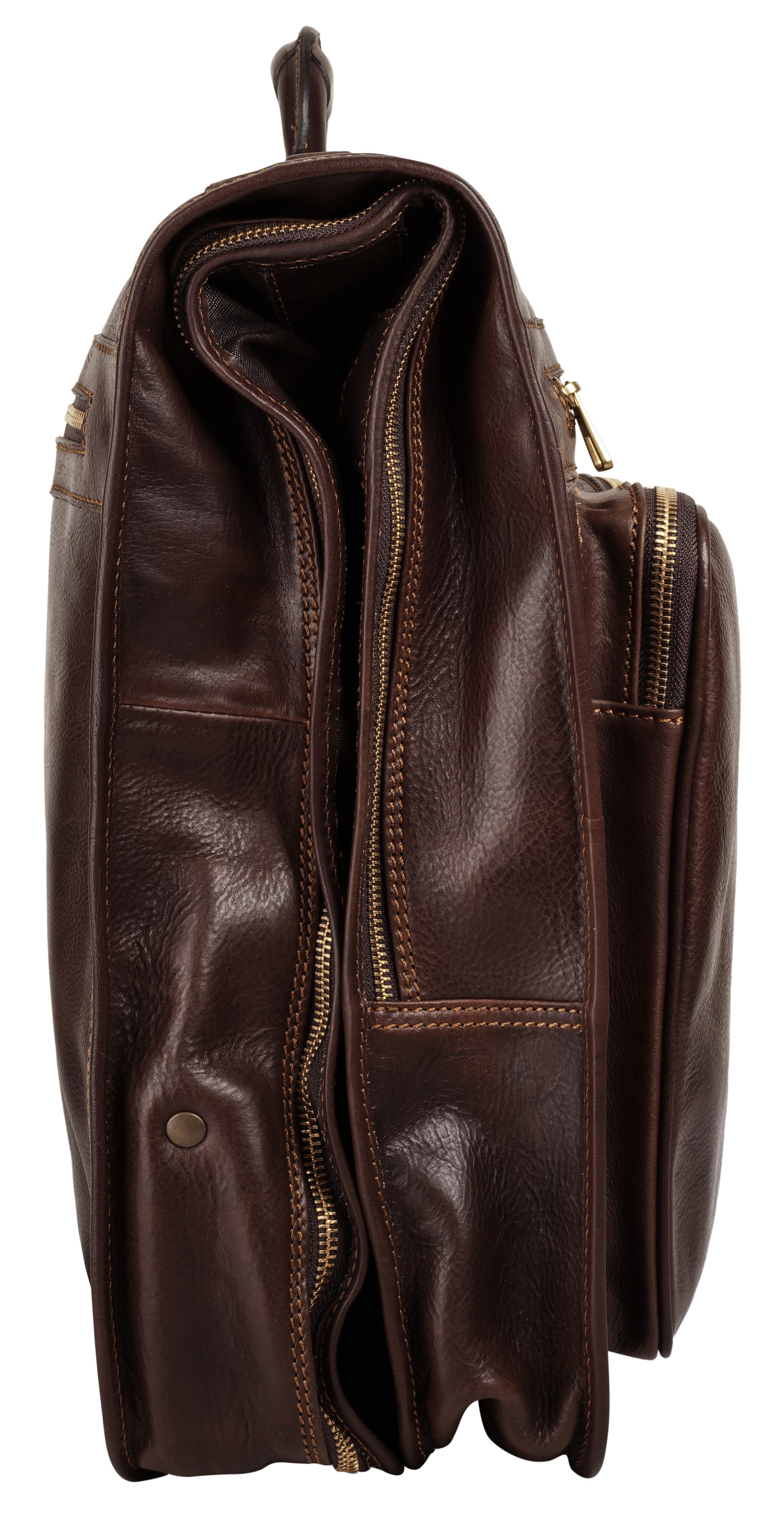 Piké Reisetasche, echt Leder, Made in Italy