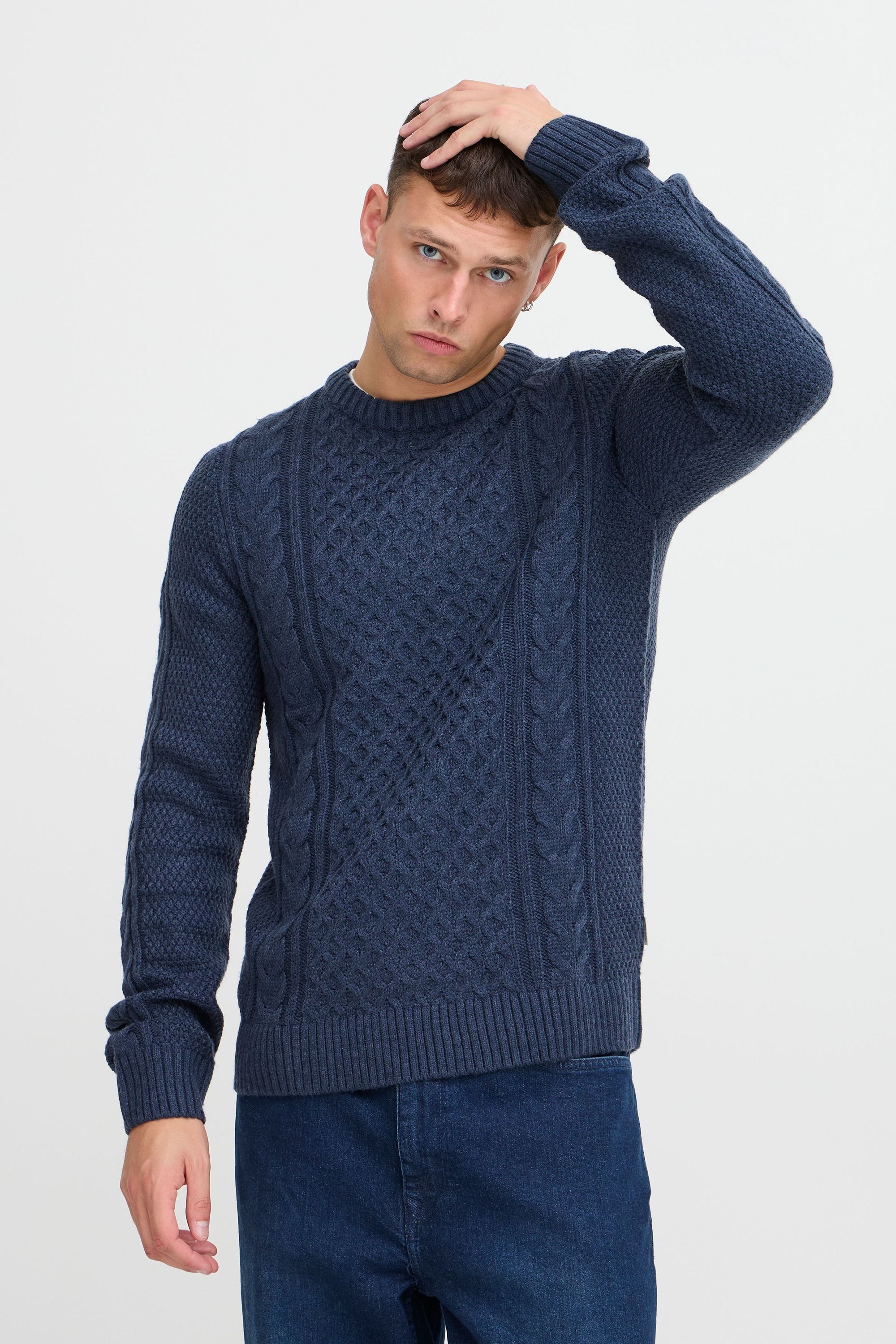 Blend Strickfleece-Pullover »Strickpullover BHPullover«