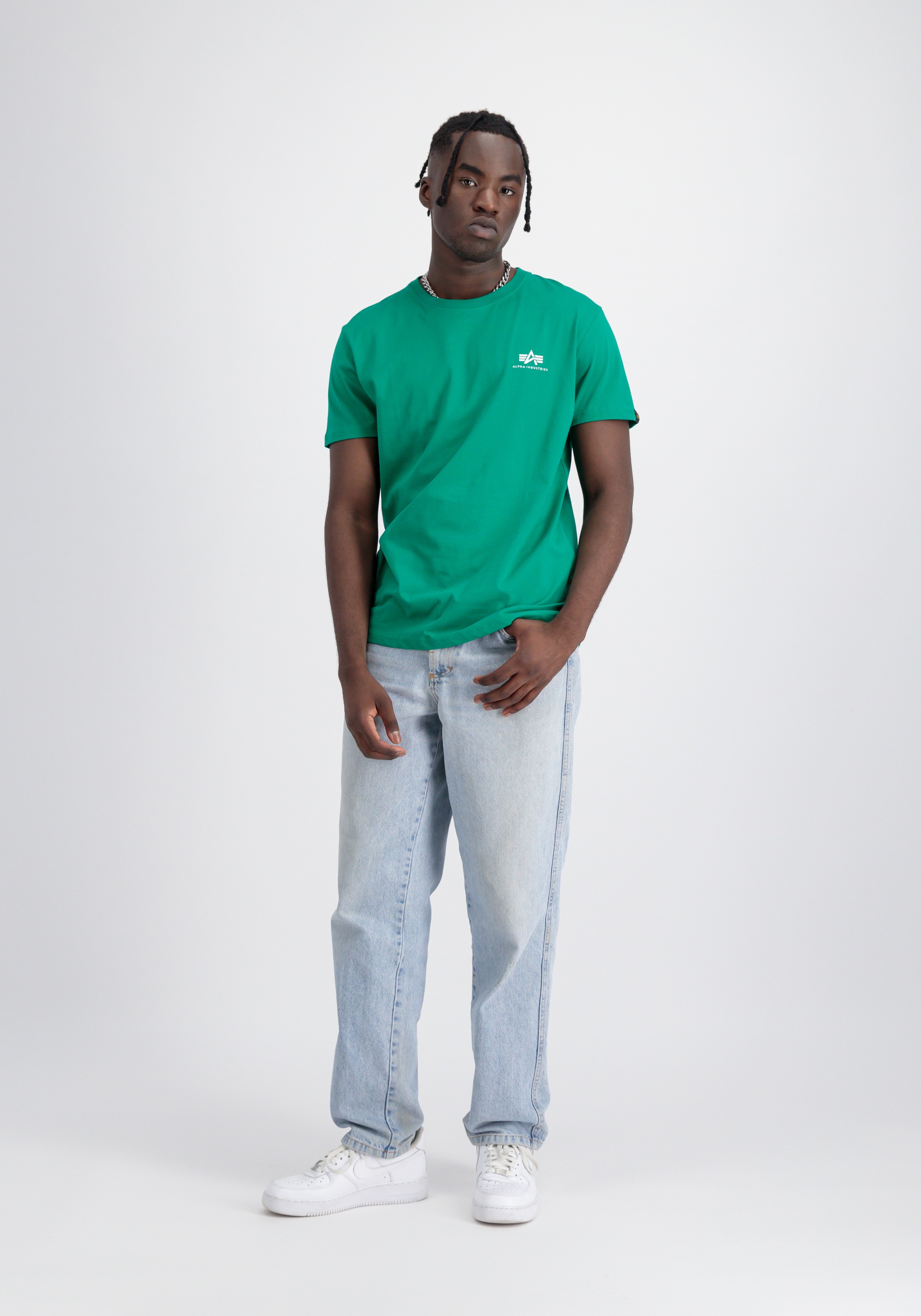 Alpha Industries T-Shirt »Alpha Industries Men - T-Shirts Basic T-Shirt SL«