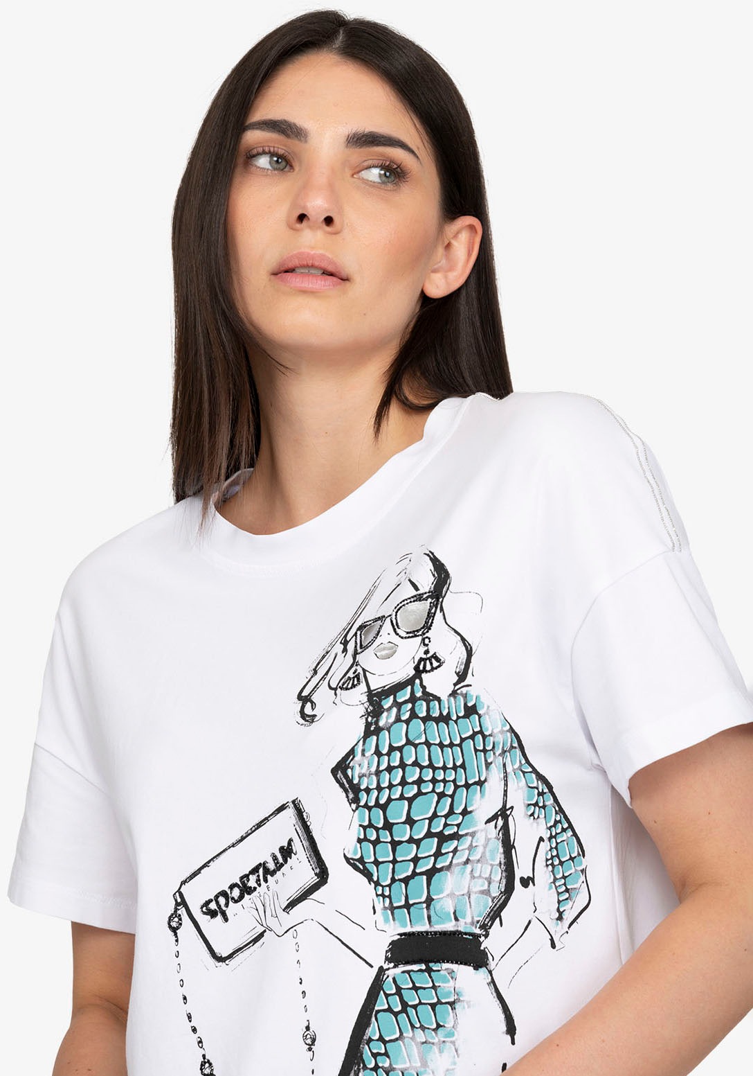 Sportalm Kitzbühel T-Shirt, Mit Rundhalsausschnitt