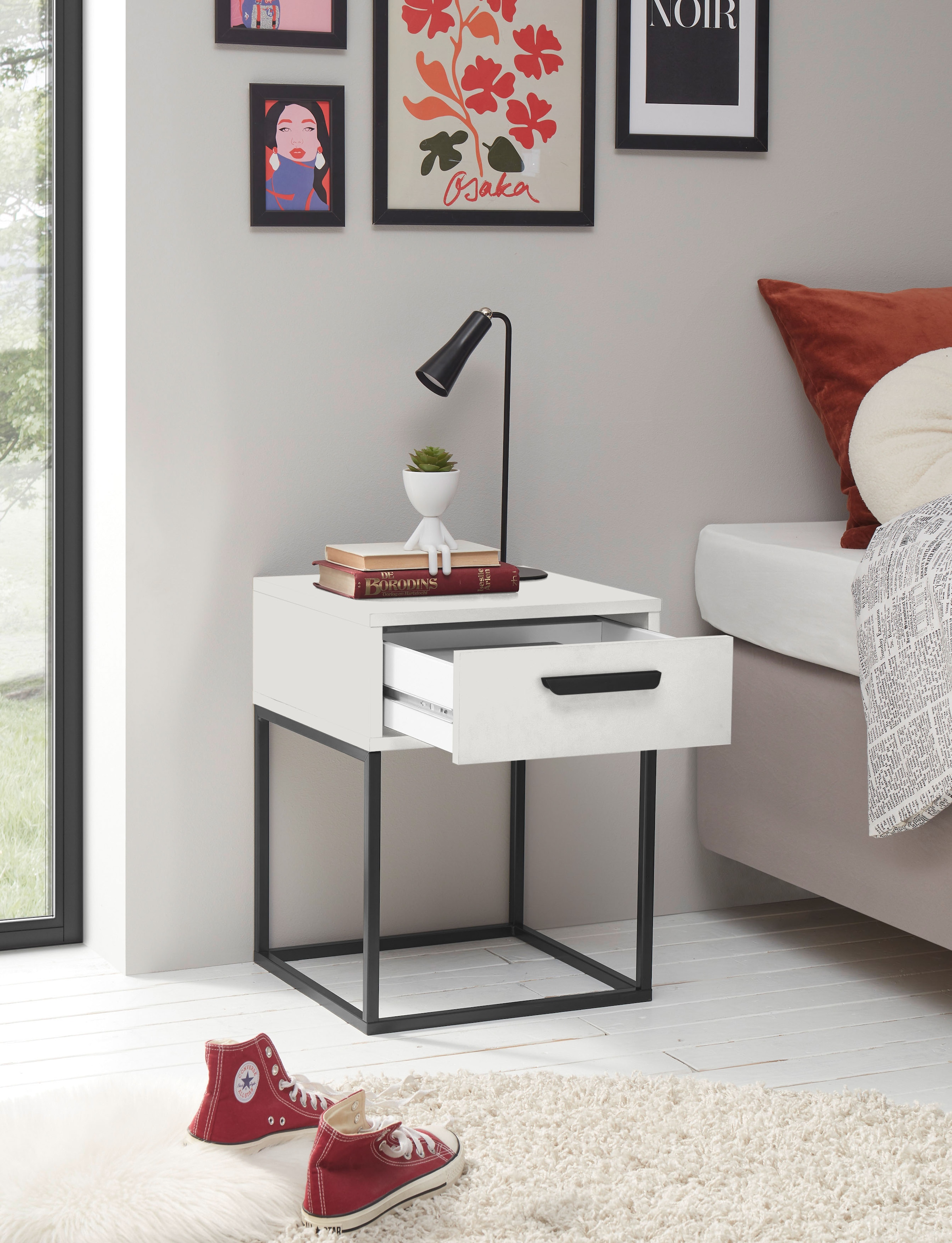 Schlafkontor Nachtkommode »Suna Kommode, Nachttisch, Nachtschrank«