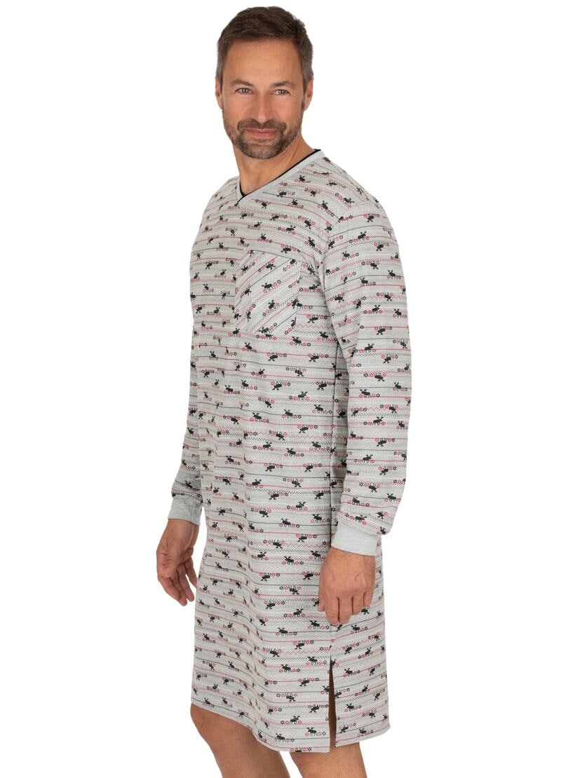 Elch-Motiven« Trigema mit Nachthemd Pyjama OTTO »TRIGEMA bei kaufen