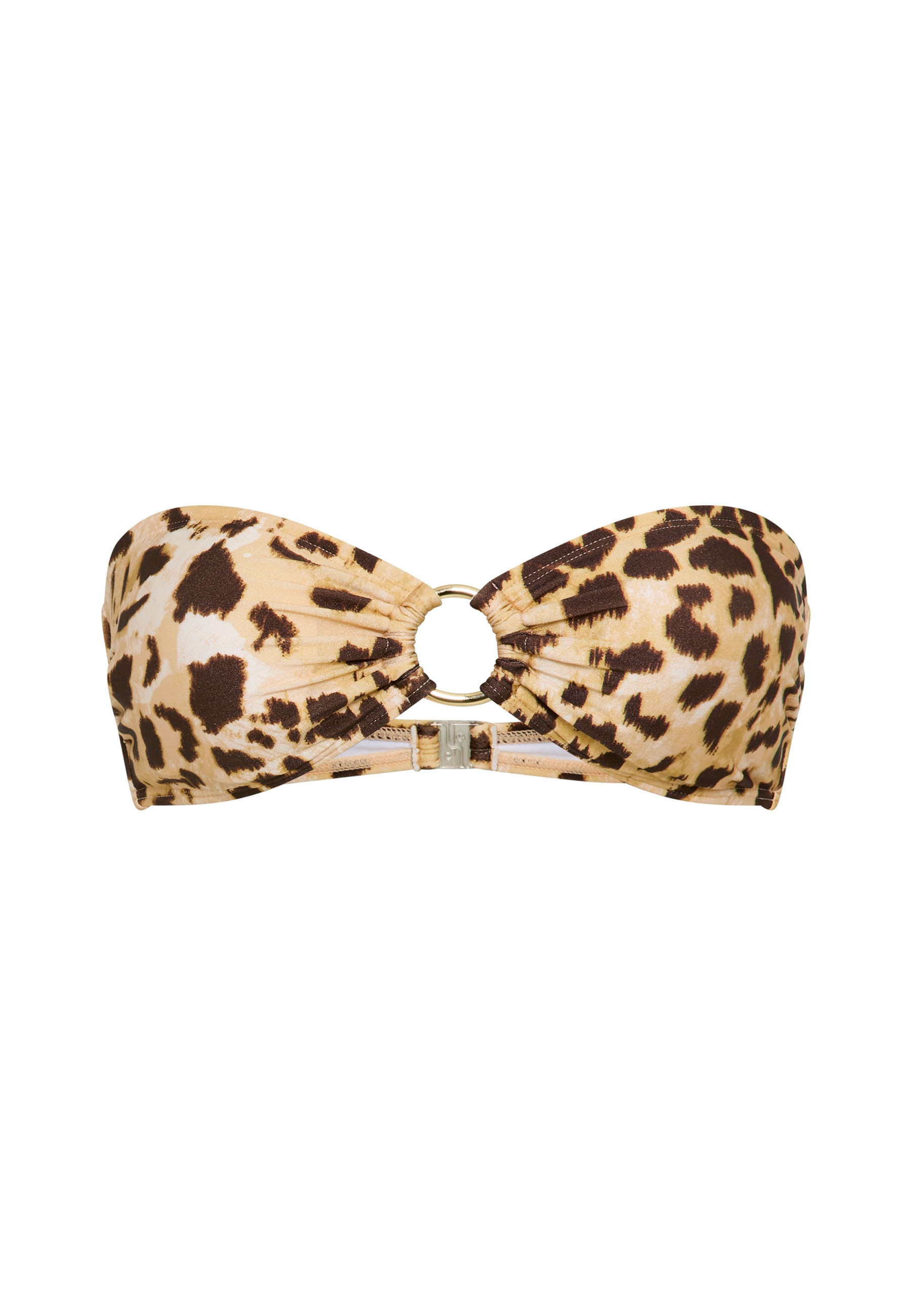 LSCN by LASCANA Bandeau-Bikini-Top »Jojo« mit modernem Animalprint