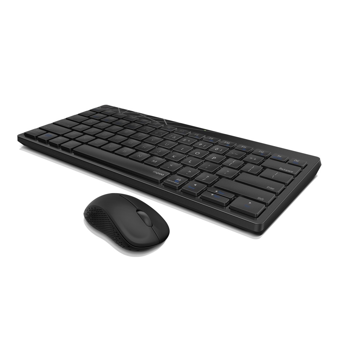 Rapoo Tastatur- und Maus-Set »8000M kabelloses Tastatur-Maus-Set, Bluetooth, 2.4 GHz, 1300 DPI«