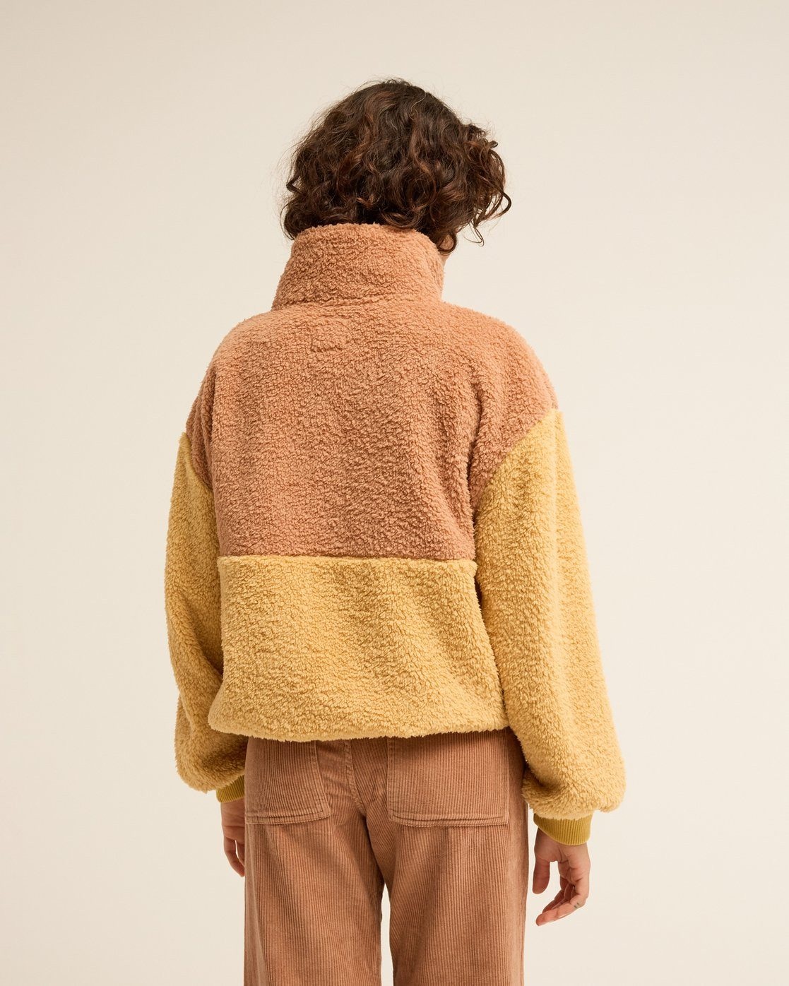 Billabong Strickfleece-Pullover »TIME OFF« aus Polyester, mit Reißverschlusskragen