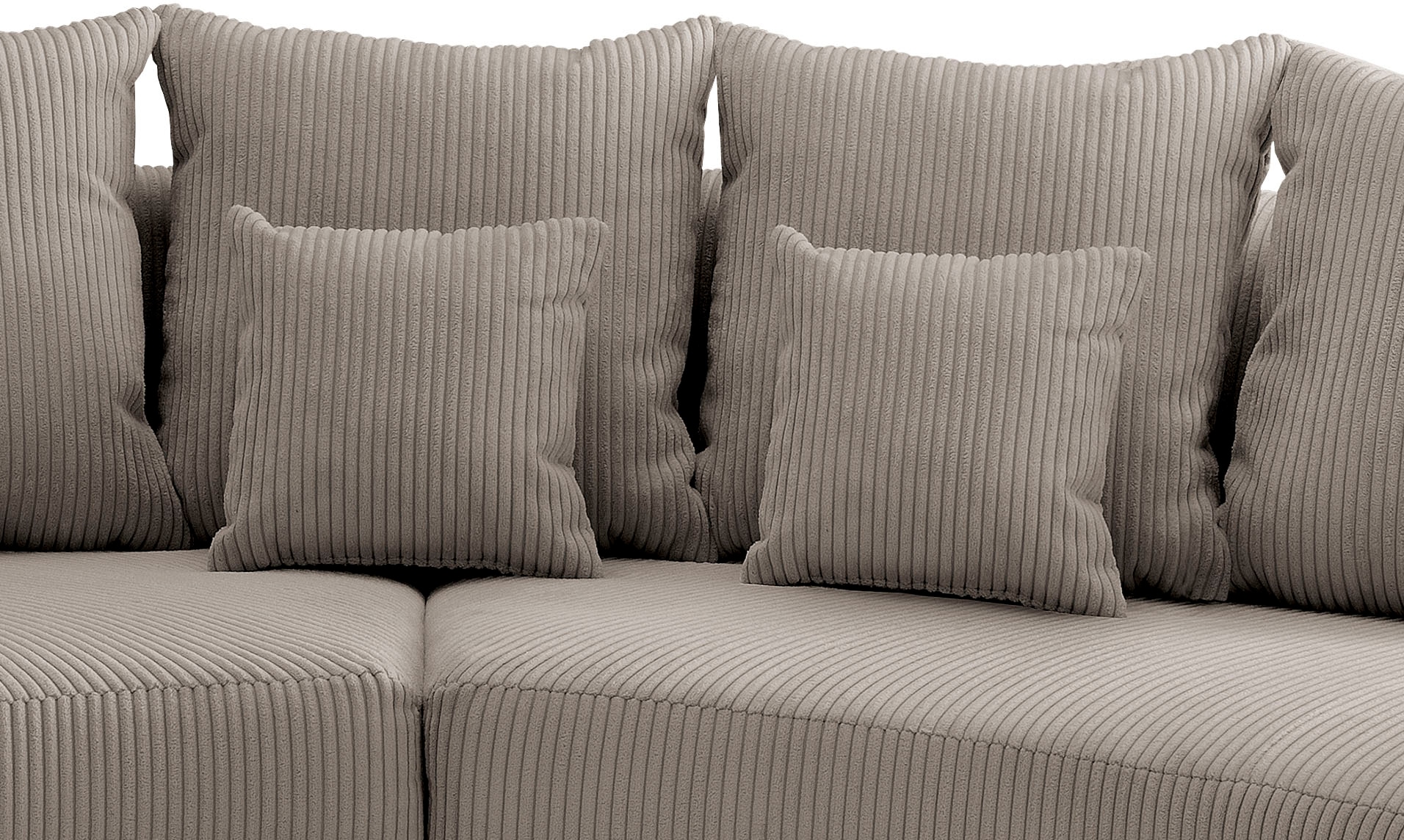 INOSIGN Ecksofa »Limoncello organische Formensprache, L-Form«, ergonomische Form