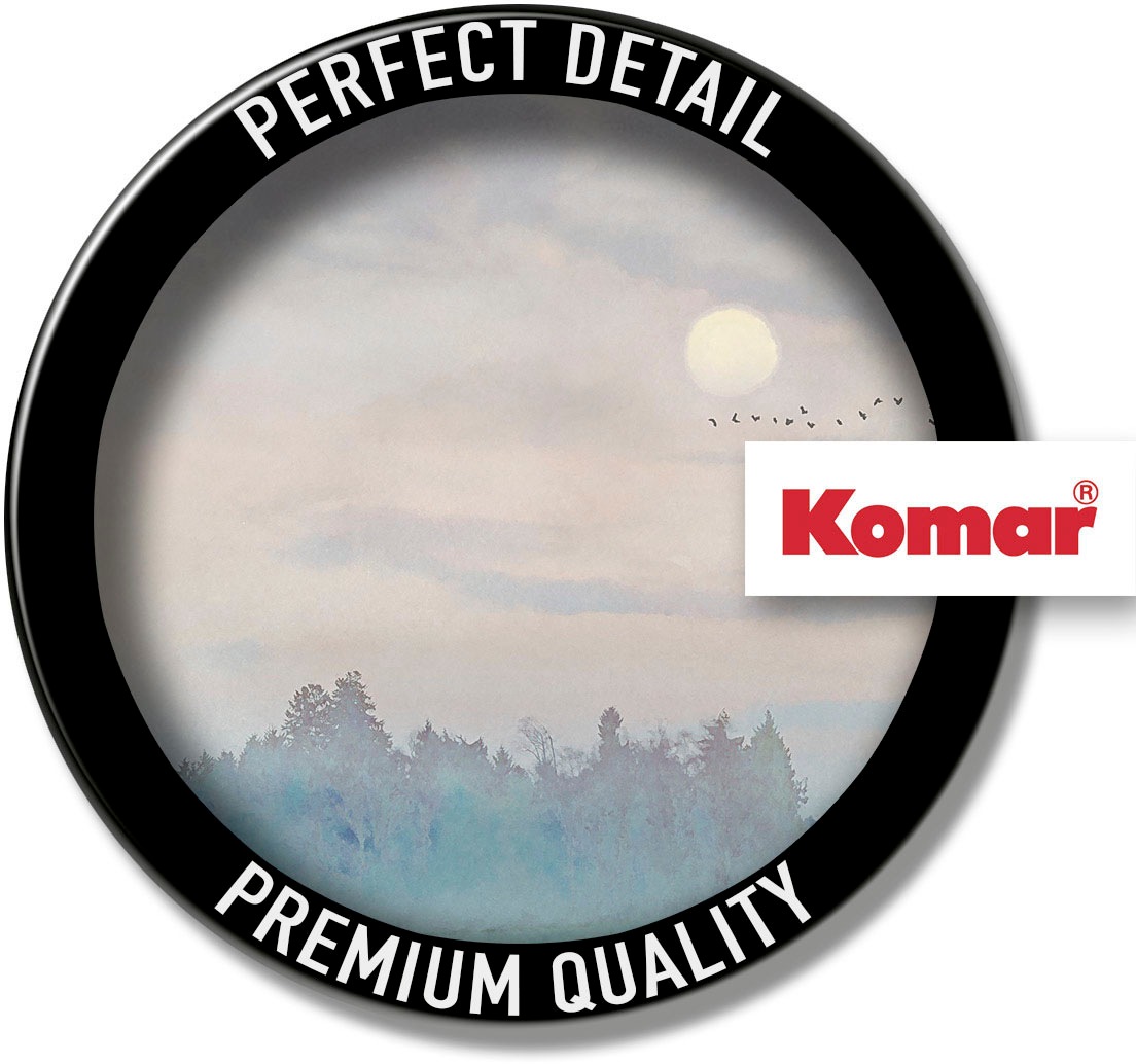Komar Vliestapete »Digitaldruck Vlies - Hazy Hush - Größe 200 x 250 cm«, bedruckt, Wohnzimmer, Schlafzimmer