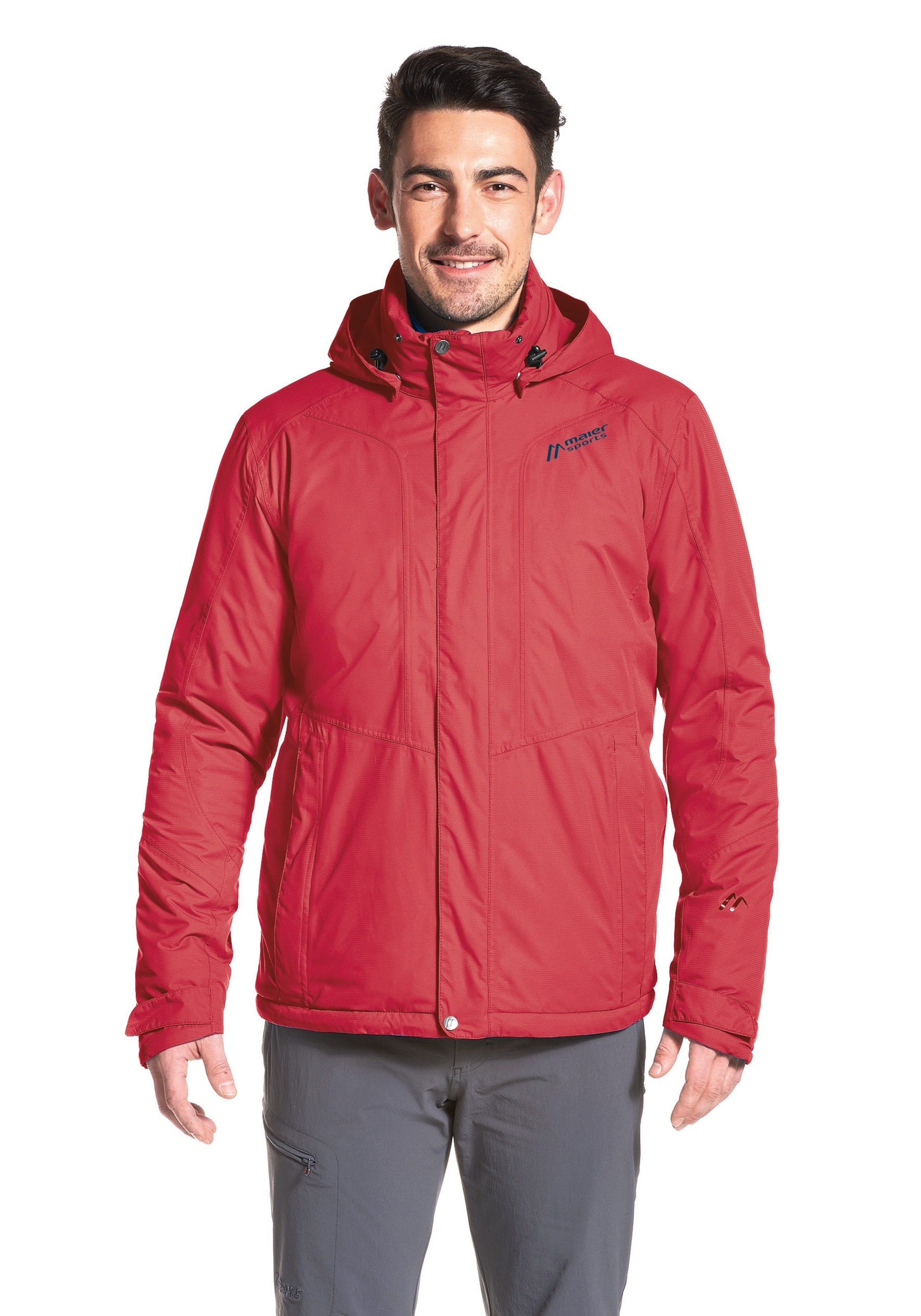 Maier Sports Funktionsjacke »Metor Therm M«, Wattiert, wasserdicht, atmungsaktiv, mit Packaway