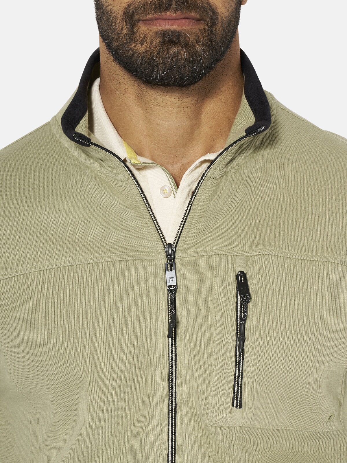 Jan Vanderstorm Sweatjacke »Sweatjacke AAGANG«