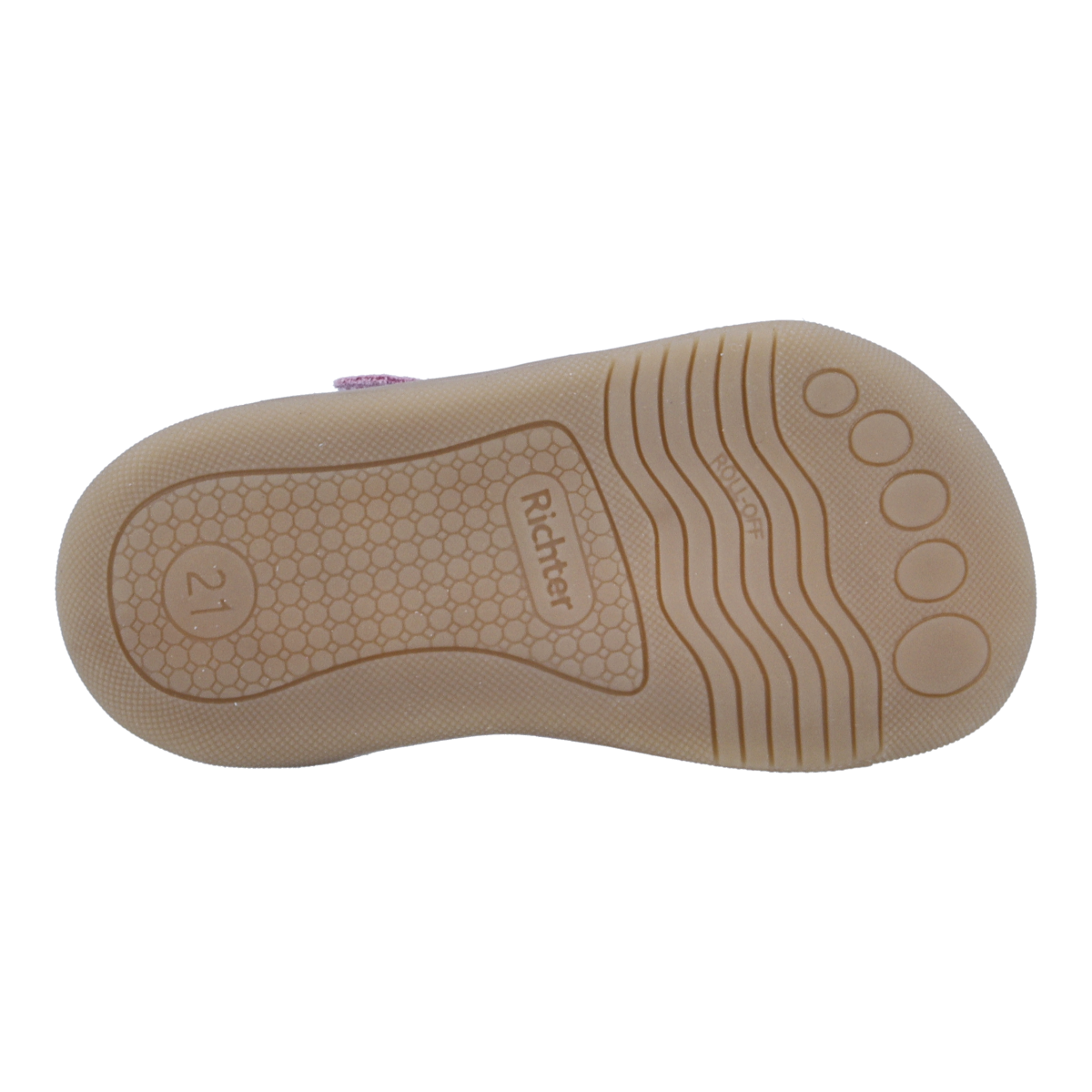 Richter Barfußschuh »Samy«  Babyschuh, Klettschuh, Größenschablone zum Download, mit WMS