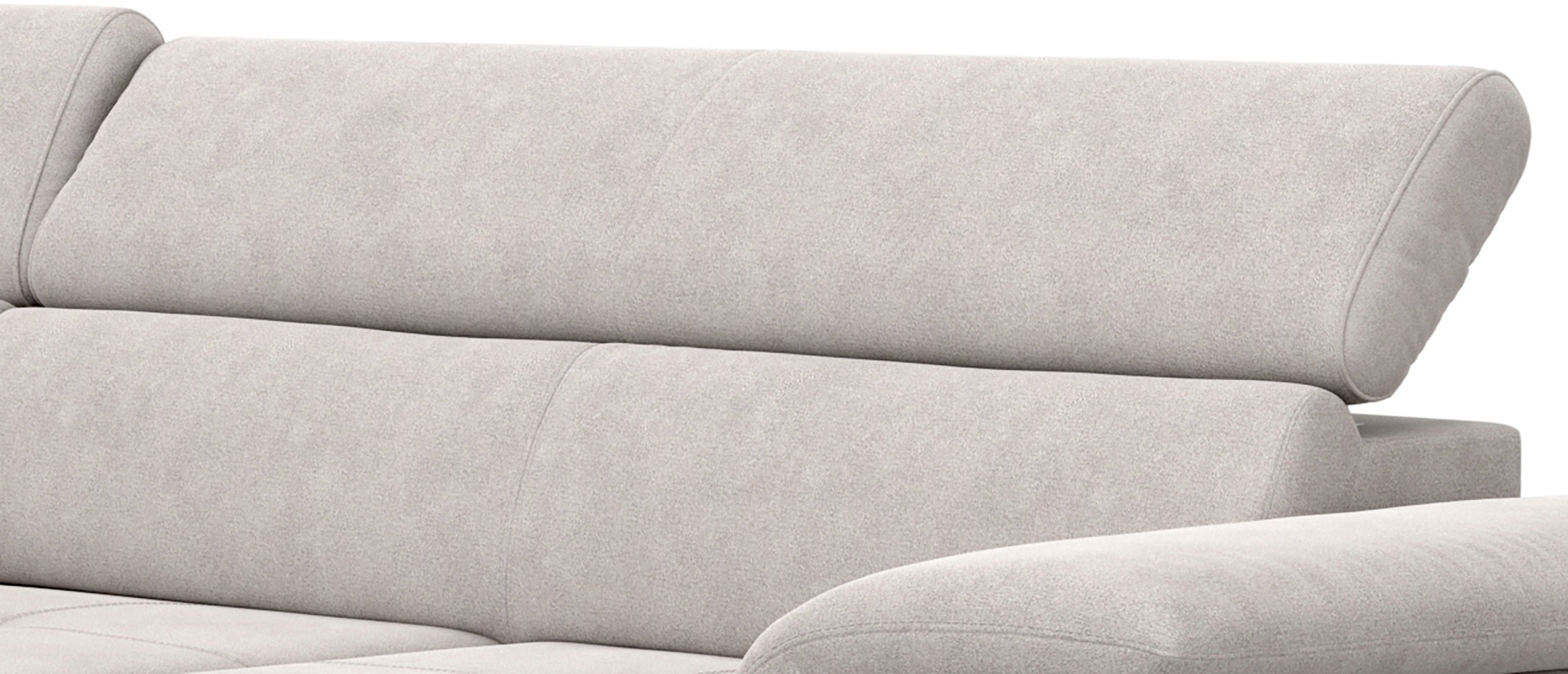 COTTA Ecksofa »Astra L-Form, B: 300 cm« mit Kopfteilverstellung, optional Bettfunktion & Bettkasten