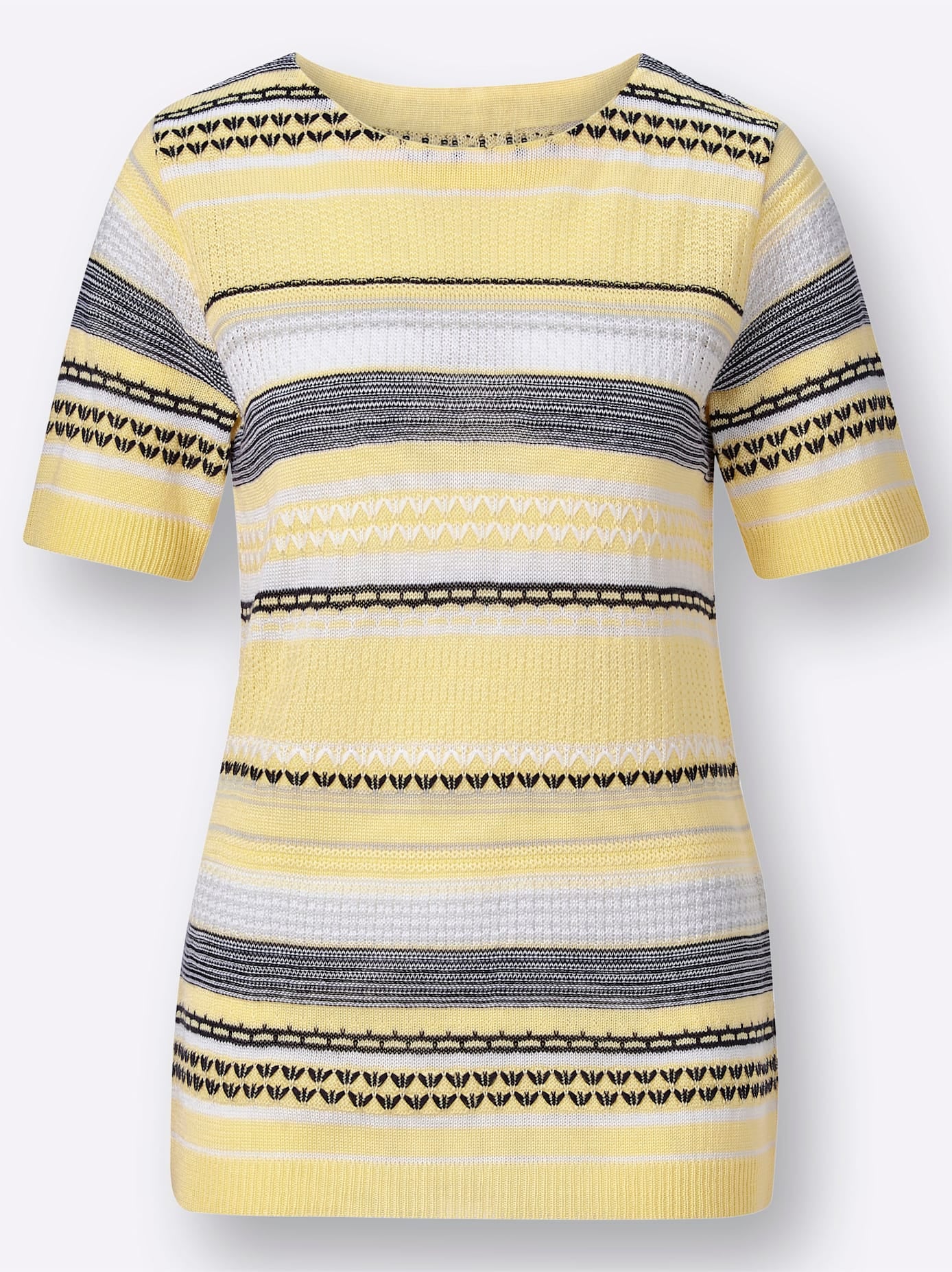 Casual Looks Kurzarmpullover »Pullover«