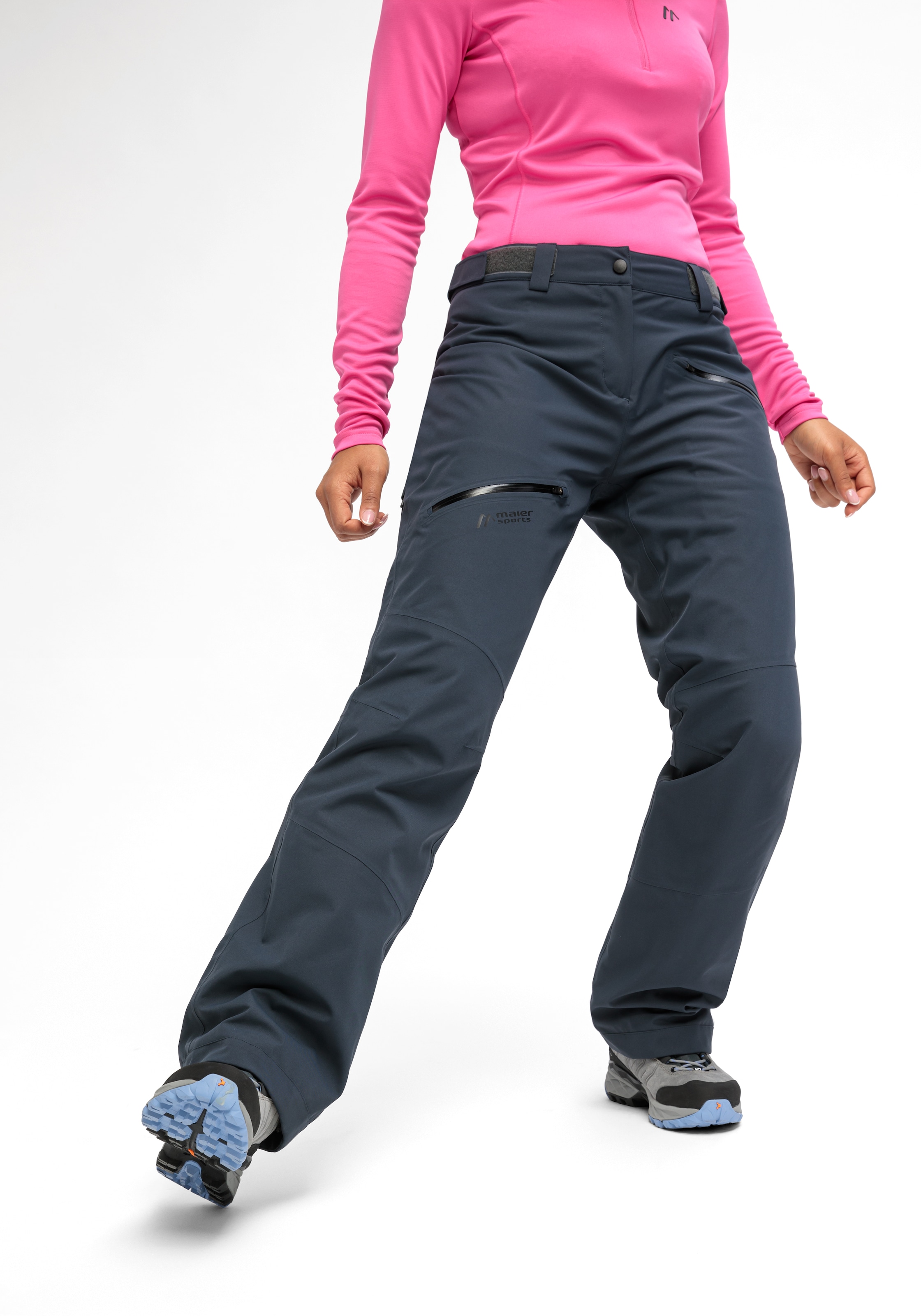Maier Sports Funktionshose »Lindon Pants W«, Damen Skitourenhose, atmungsaktiv, wasserdicht, verstellbarer Bund