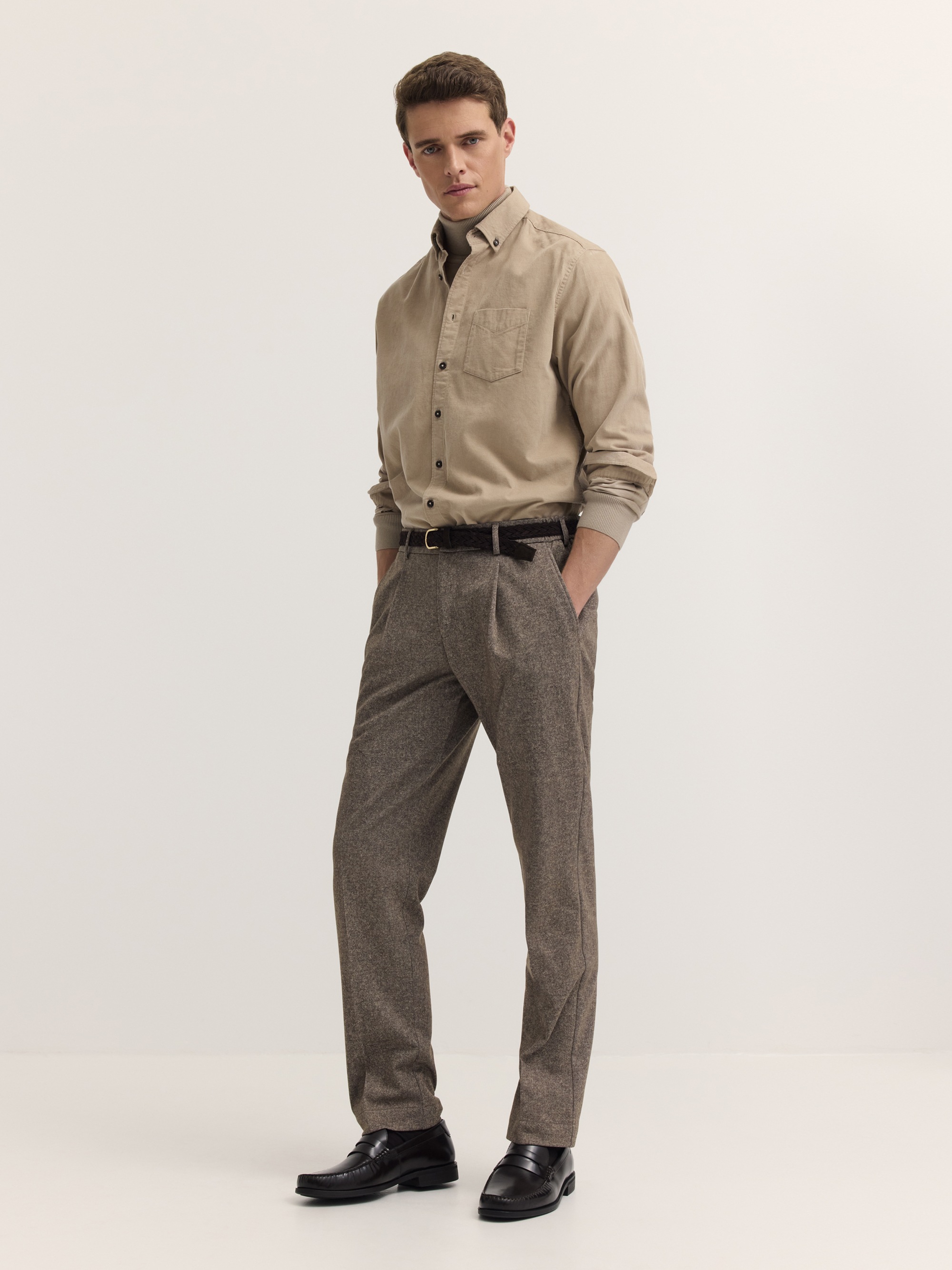 bugatti 1100000002199 »Regular Fit«  Regular Fit Struktur Business