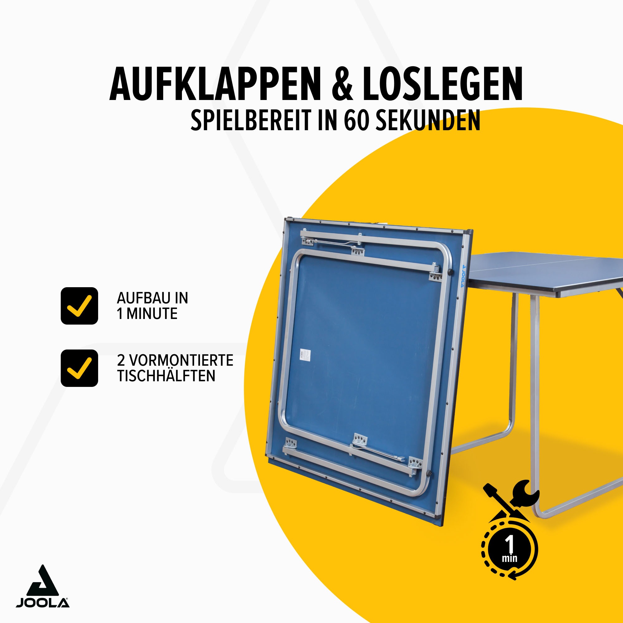 Joola Mini-Tischtennisplatte »Midsize« Das Netz ist im Lieferumfang enthalten
